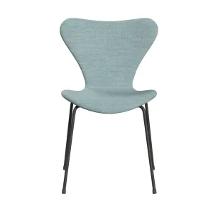 Fritz Hansen Series 7™ Chair Full Upholstery, Warm Graphite/Remix Light Blue