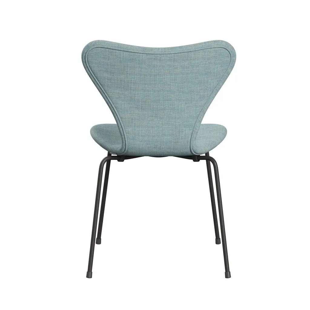 Fritz Hansen Series 7™ Chair Full Upholstery, Warm Graphite/Remix Light Blue