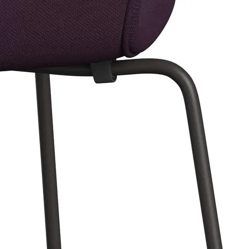 Fritz Hansen Series 7™ Chair Full Upholstery, Warm Graphite/Steelcut Medium Violet