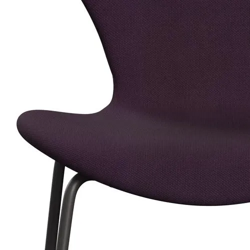 Fritz Hansen Series 7™ Chair Full Upholstery, Warm Graphite/Steelcut Medium Violet