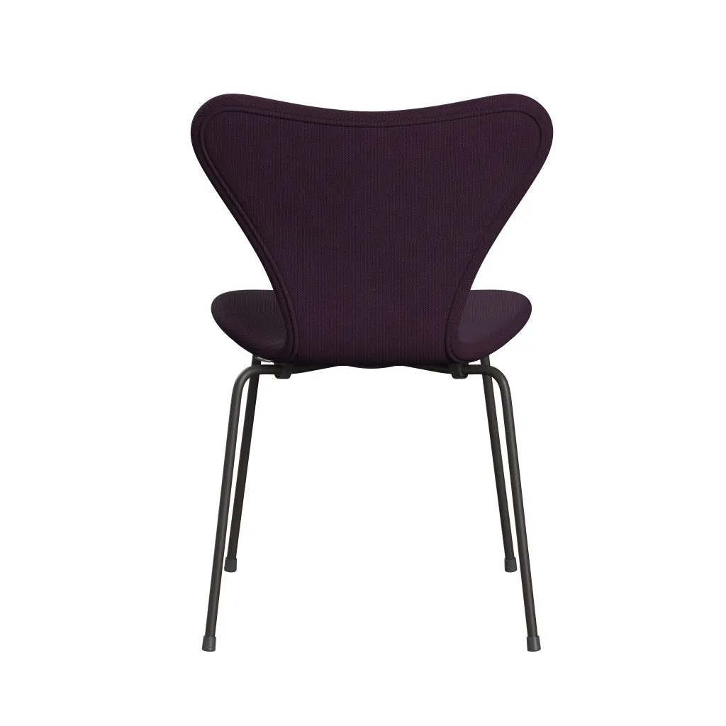 Fritz Hansen Series 7™ Chair Full Upholstery, Warm Graphite/Steelcut Medium Violet