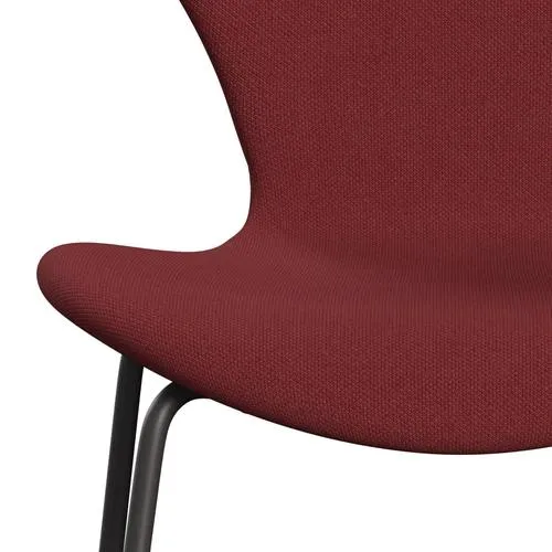 Fritz Hansen Series 7™ Chair Full Upholstery, Warm Graphite/Steelcut Trio Dark Red