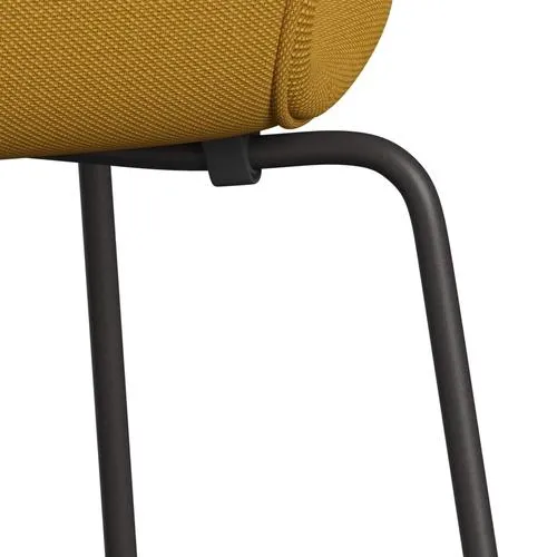 Fritz Hansen Series 7™ Chair Full Upholstery, Warm Graphite/Steelcut Trio Mustard