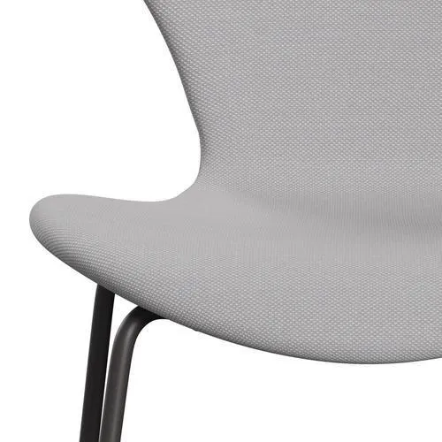 Fritz Hansen Series 7™ Chair Full Upholstery, Warm Graphite/Steelcut Trio White & Light Grey