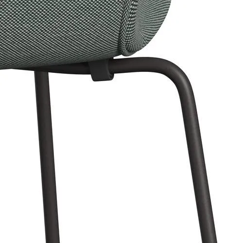 Fritz Hansen Series 7™ Chair Full Upholstery, Warm Graphite/Steelcut Trio White/Dark Green