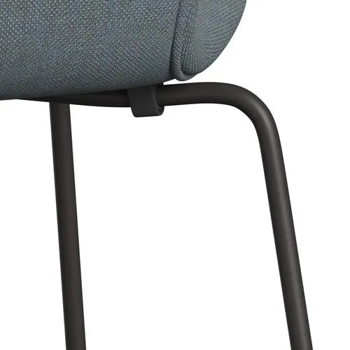 Fritz Hansen Series 7™ Chair Full Upholstery, Warm Graphite/Sunniva 2 Soft Blue