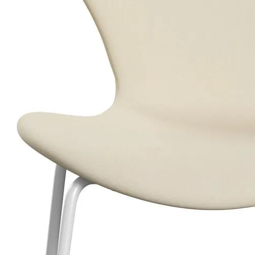 Fritz Hansen Series 7™ Chair Full Upholstery, White/Divina White