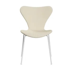 Fritz Hansen Series 7™ Chair Full Upholstery, White/Divina White