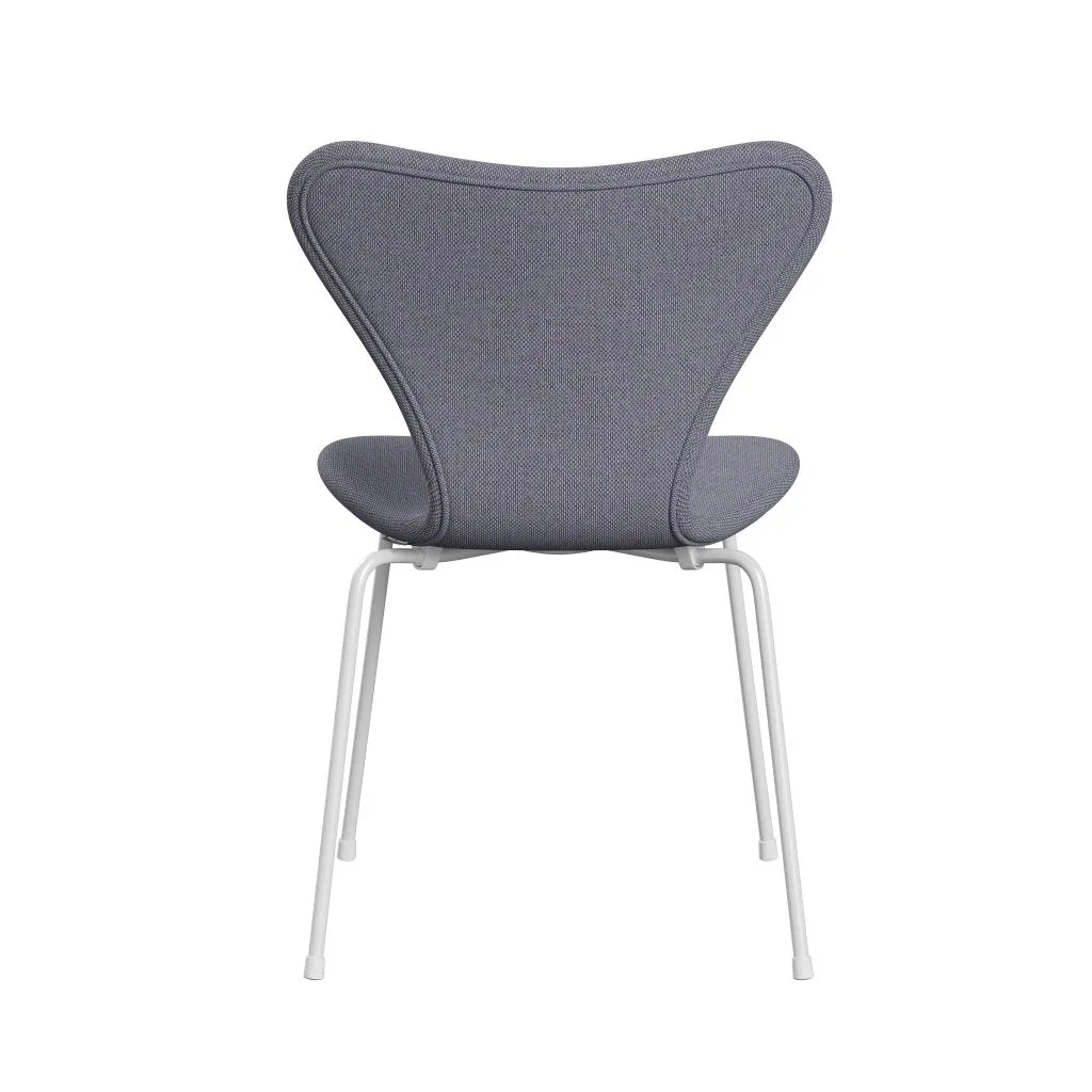 Fritz Hansen Series 7™ Chair Full Upholstery, White/Re Wool Lavender/Natural