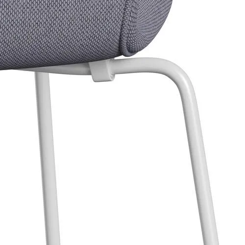 Fritz Hansen Series 7™ Chair Full Upholstery, White/Re Wool Lavender/Natural