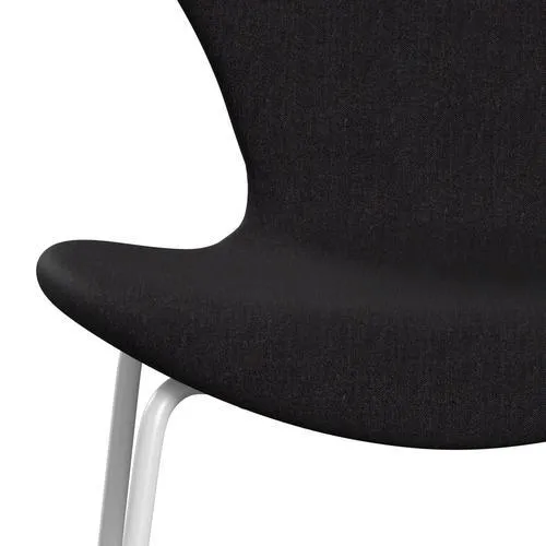 Fritz Hansen Series 7™ Chair Full Upholstery, White/Remix Dark Blue Aubergine