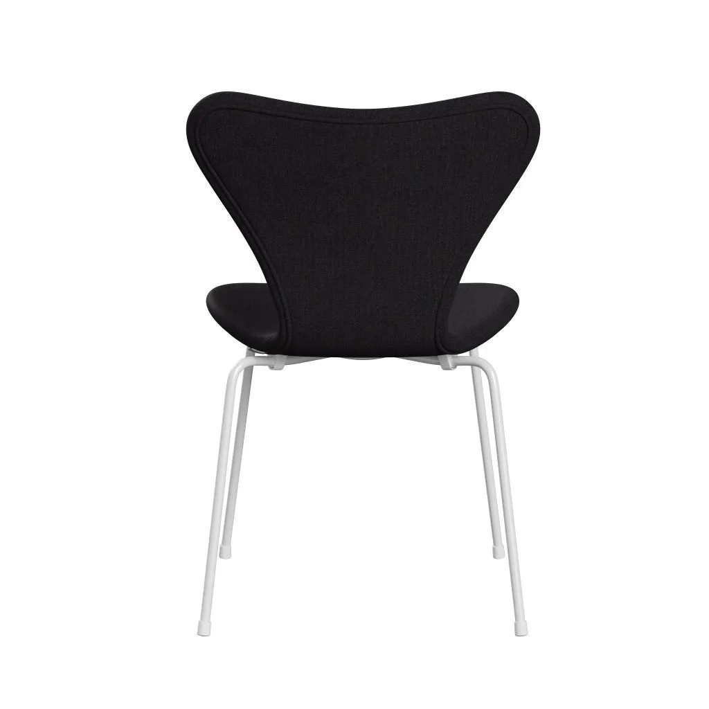 Fritz Hansen Series 7™ Chair Full Upholstery, White/Remix Dark Blue Aubergine