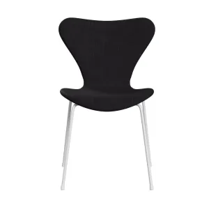 Fritz Hansen Series 7™ Chair Full Upholstery, White/Remix Dark Blue Aubergine