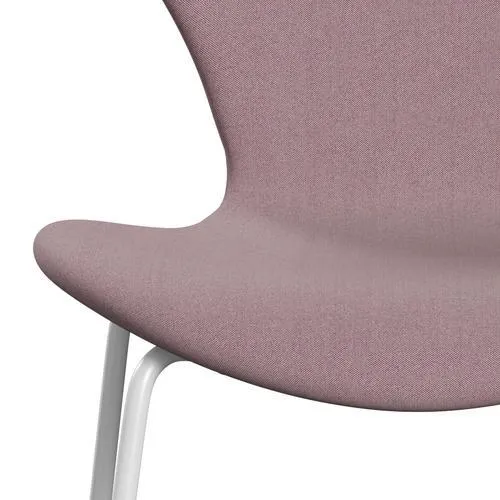 Fritz Hansen Series 7™ Chair Full Upholstery, White/Remix Pale Aubergine