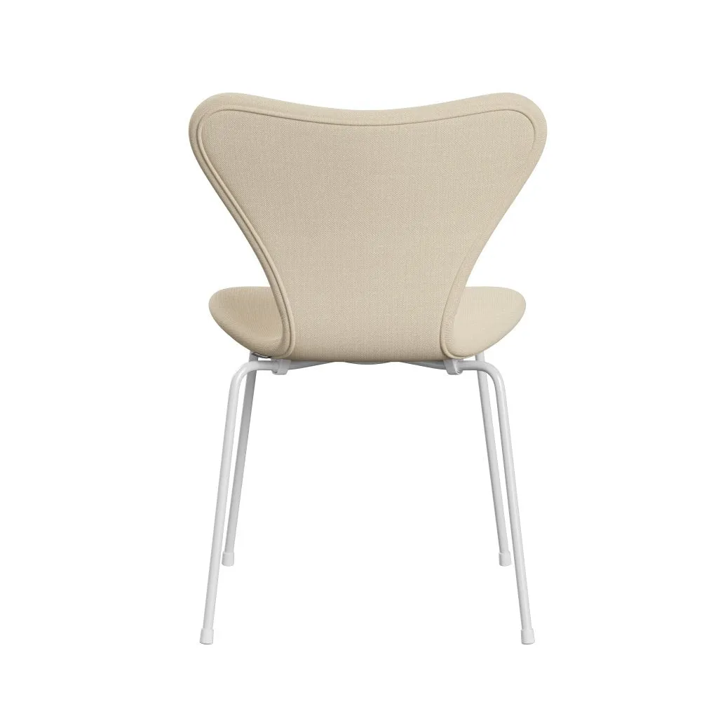 Fritz Hansen Series 7™ Chair Full Upholstery, White/Steelcut White