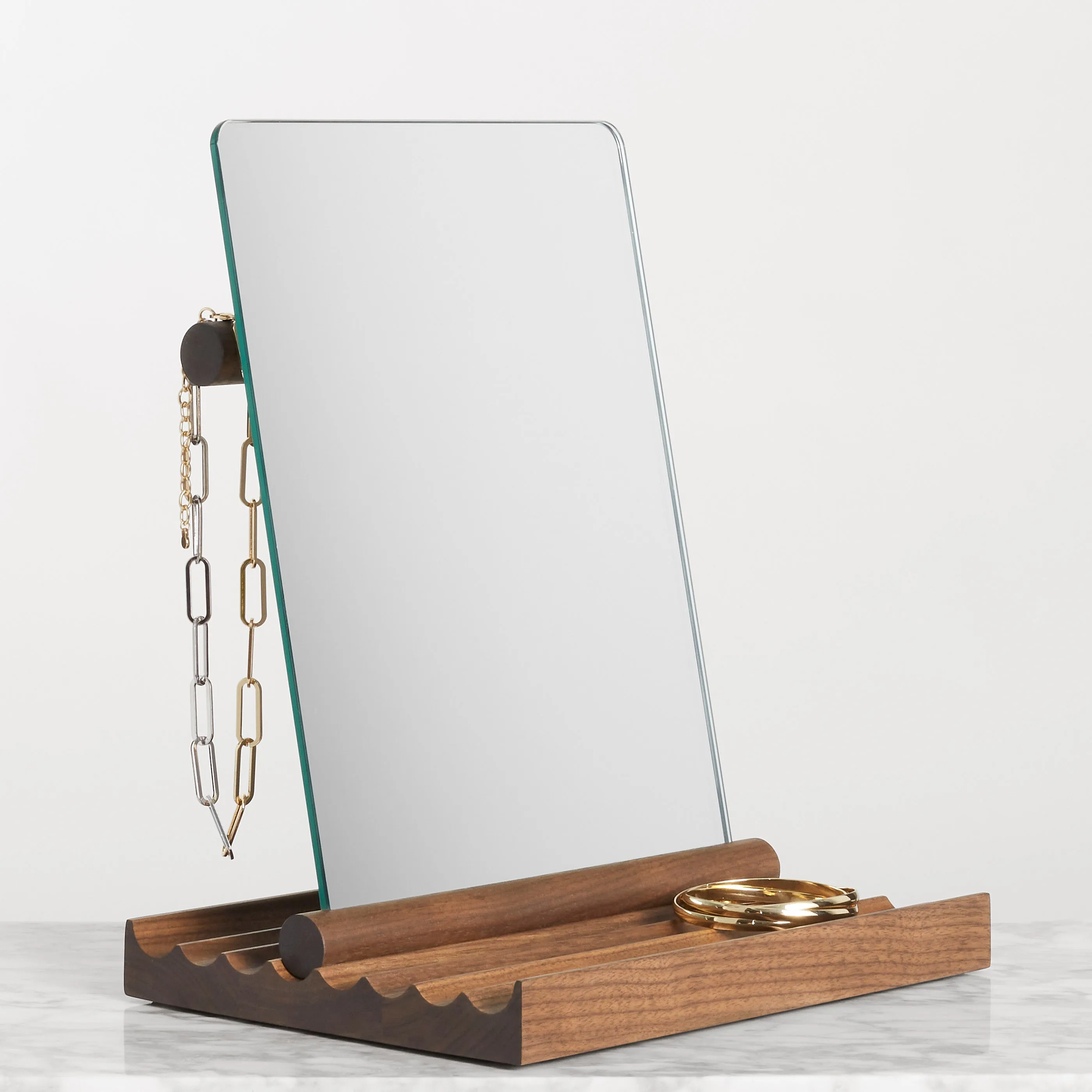 Furrow Table Mirror