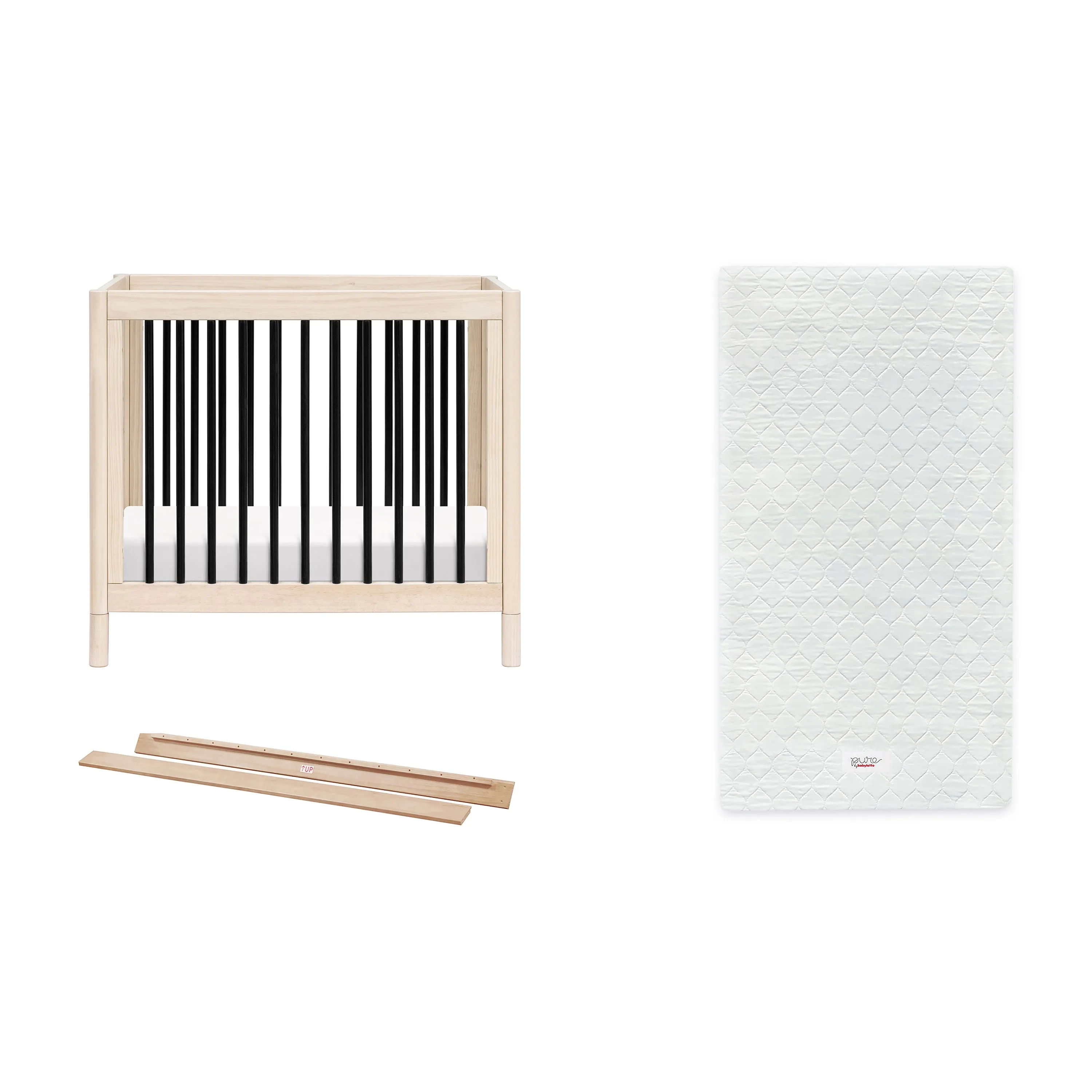 Gelato 4-in-1 Convertible Mini Crib and Twin Bed
