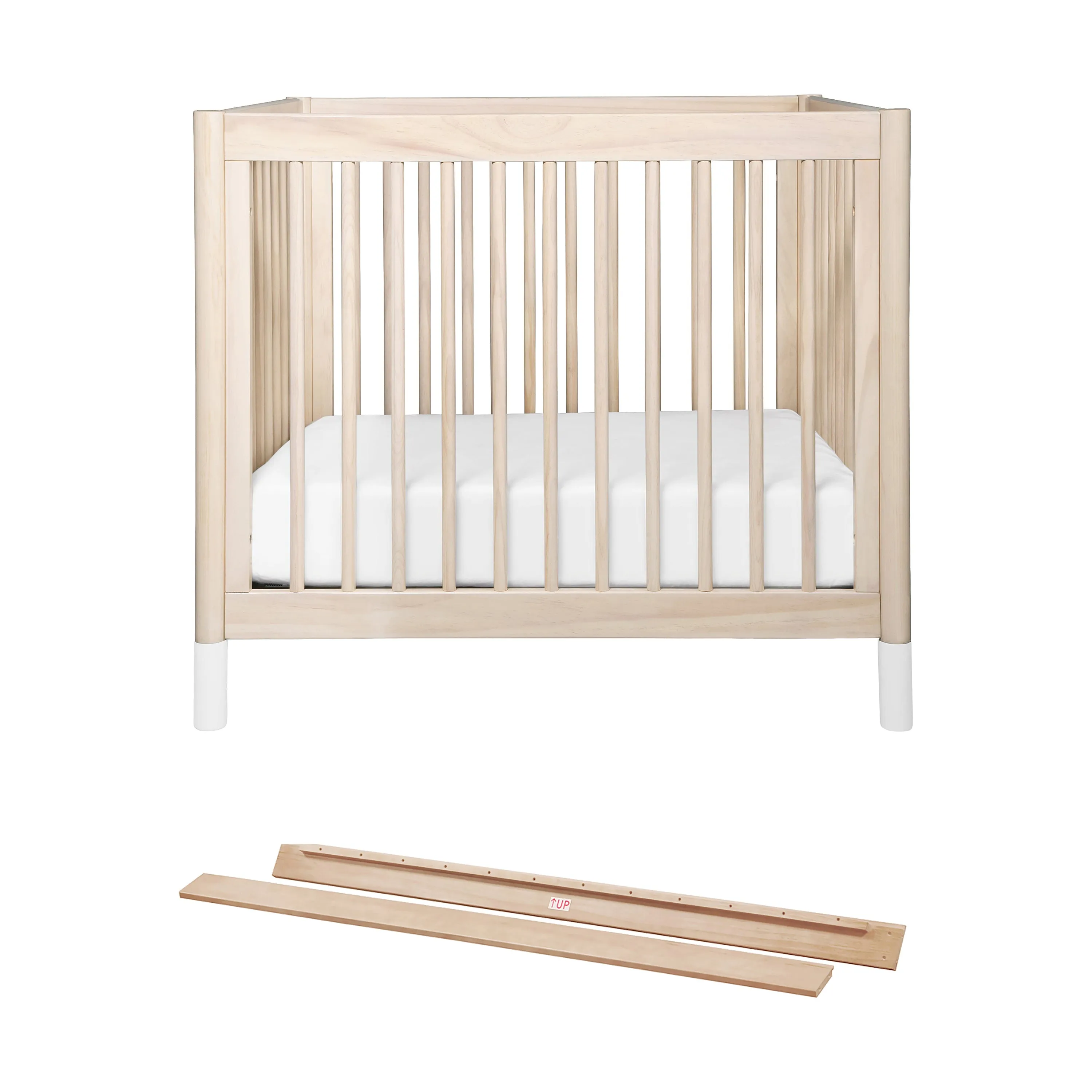 Gelato 4-in-1 Convertible Mini Crib and Twin Bed