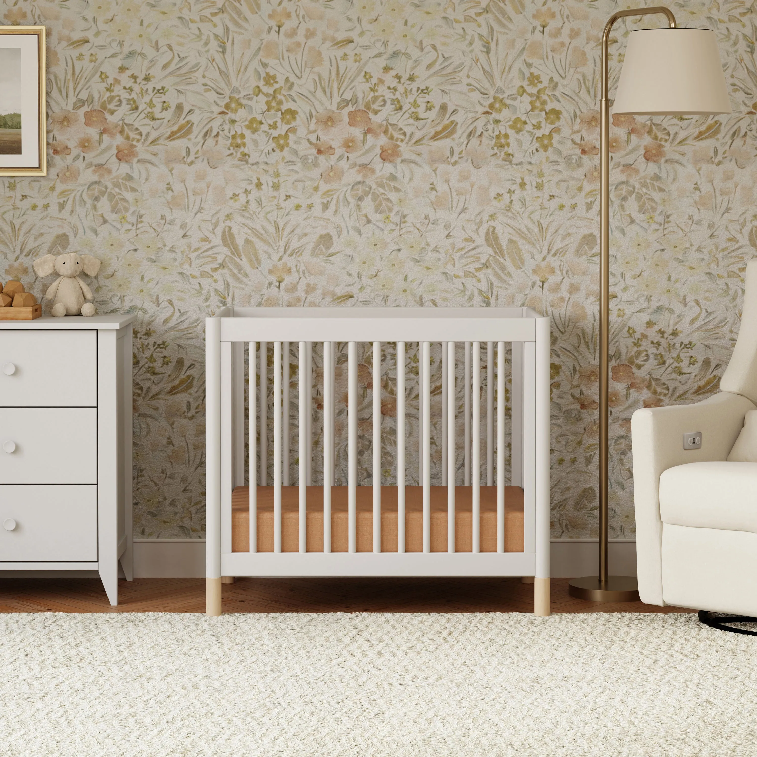 Gelato 4-in-1 Convertible Mini Crib and Twin Bed