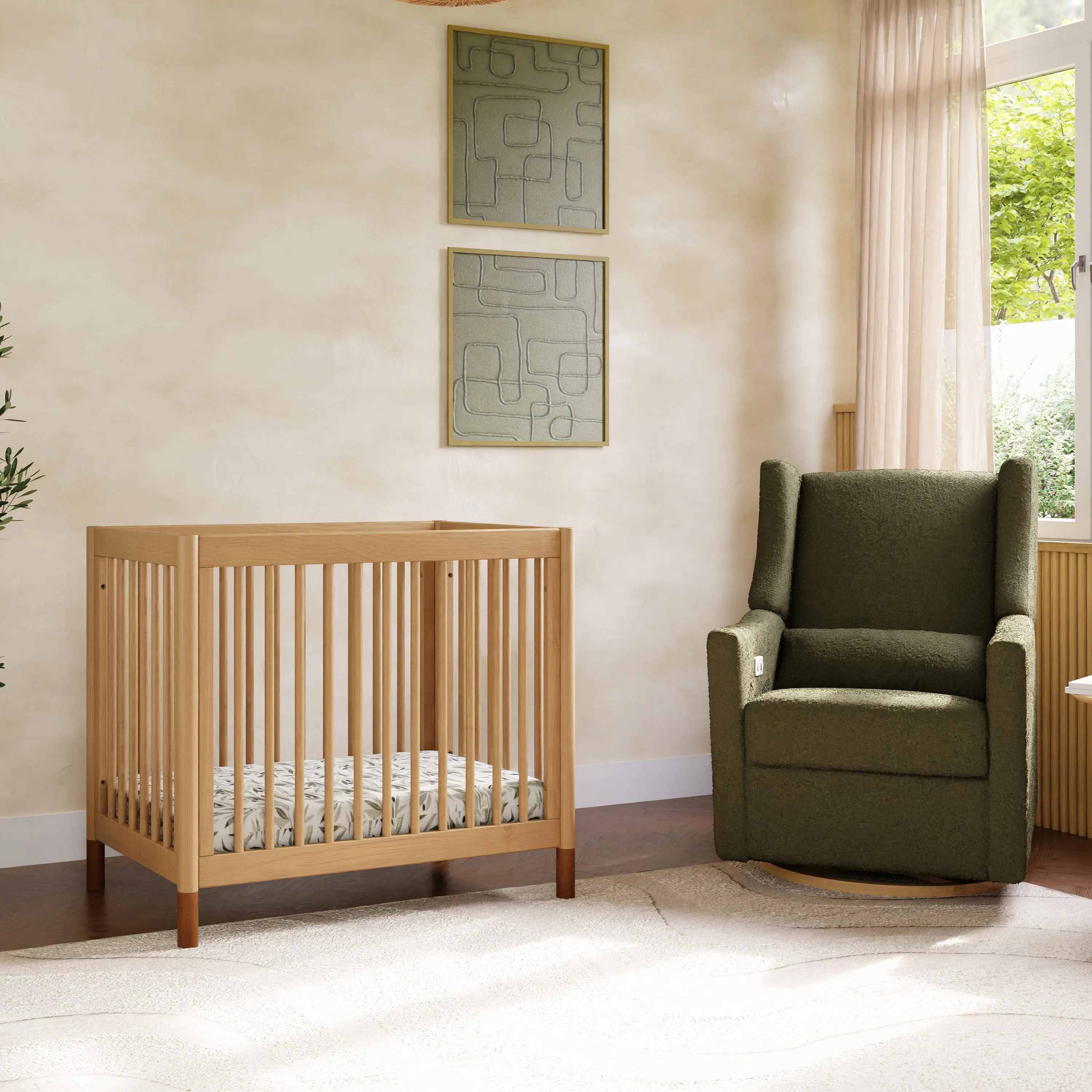 Gelato 4-in-1 Convertible Mini Crib and Twin Bed