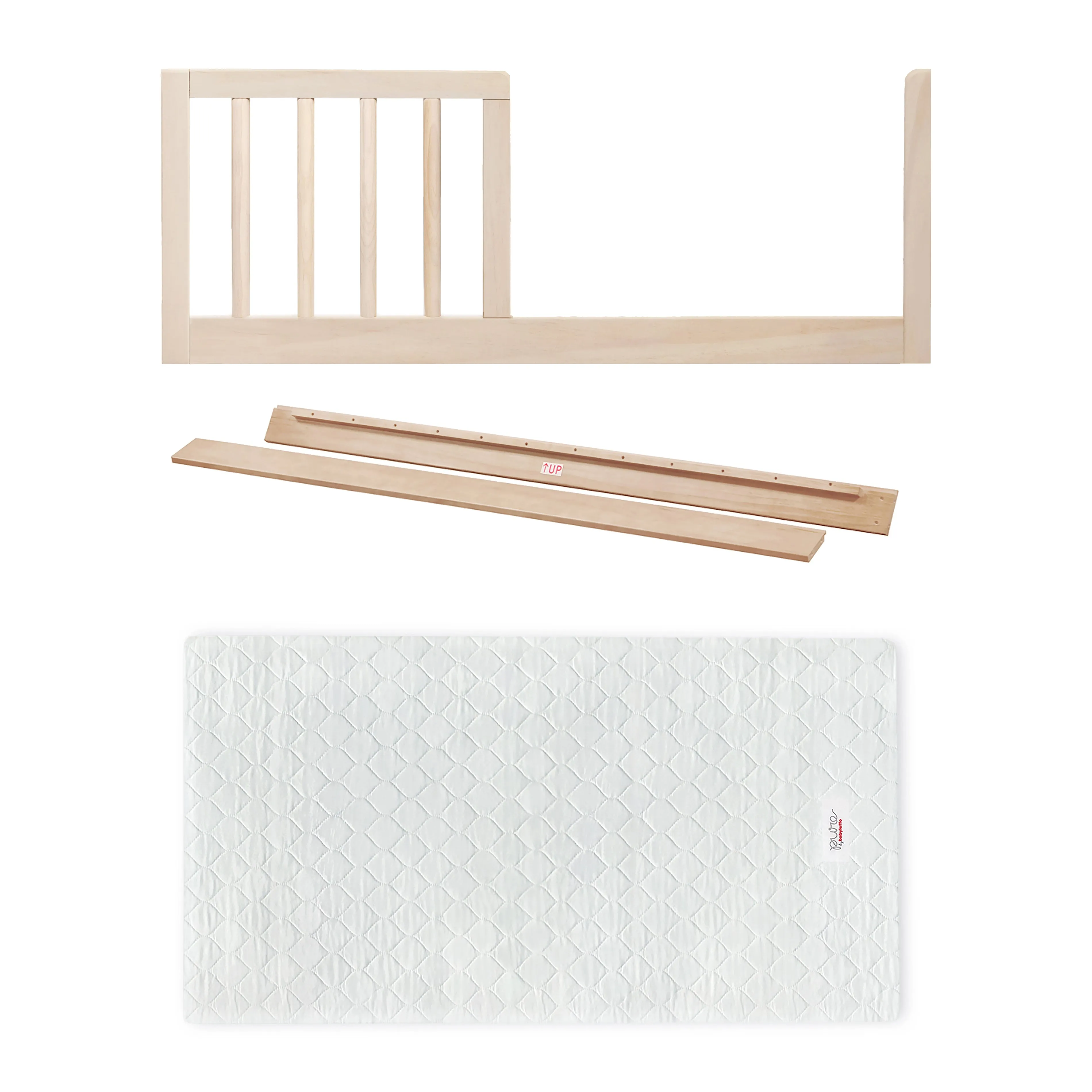 Gelato 4-in-1 Convertible Mini Crib and Twin Bed