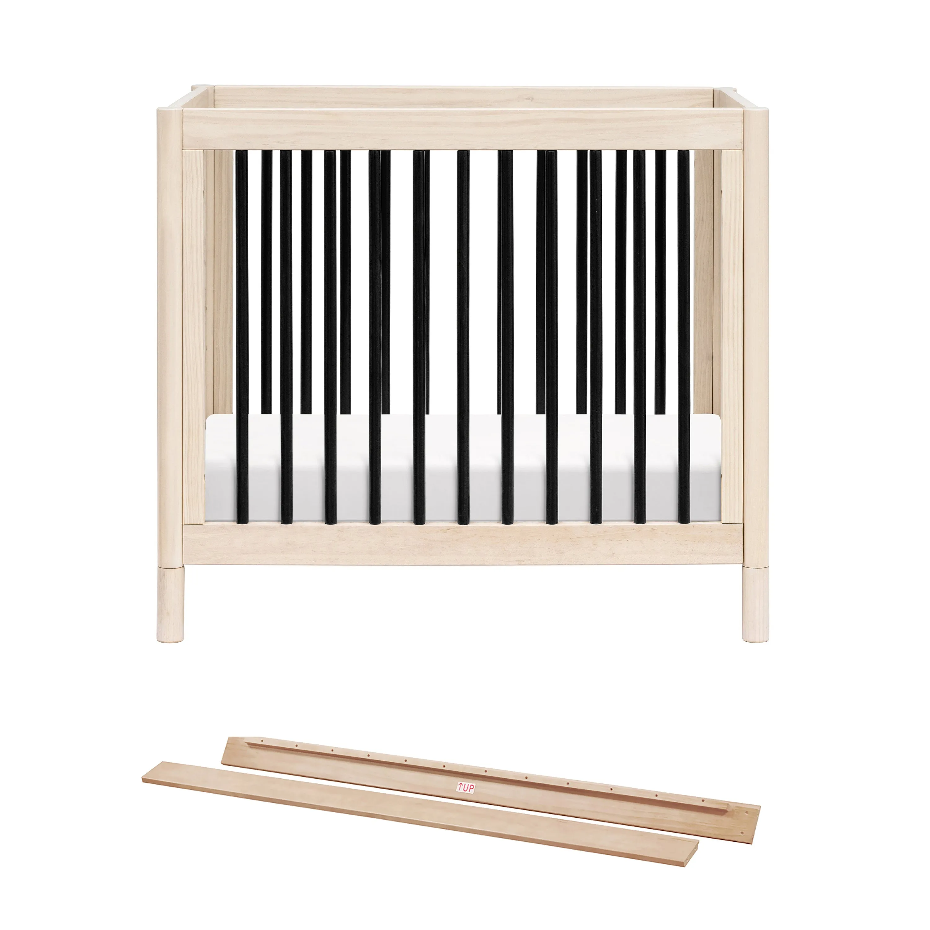 Gelato 4-in-1 Convertible Mini Crib and Twin Bed