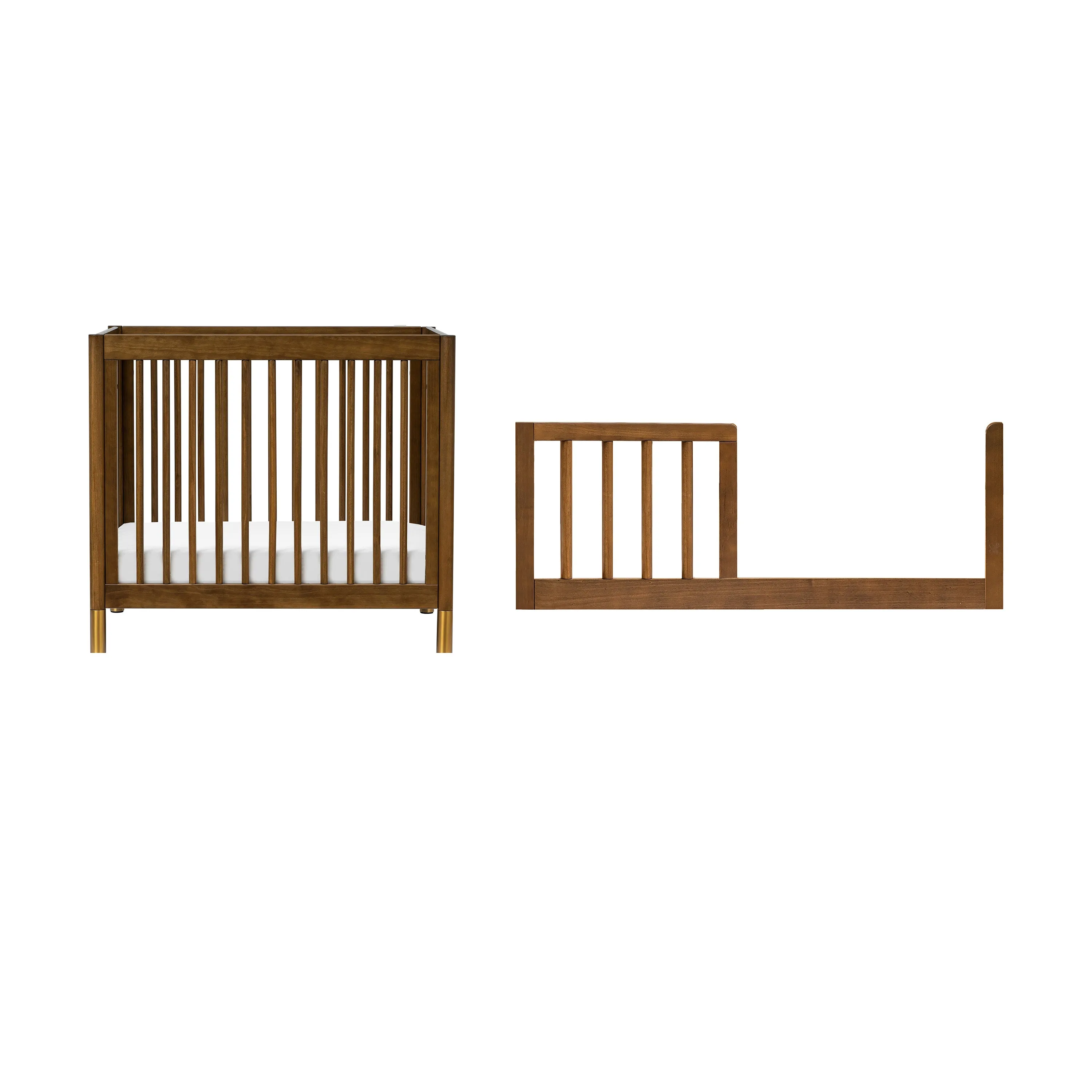 Gelato 4-in-1 Convertible Mini Crib and Twin Bed