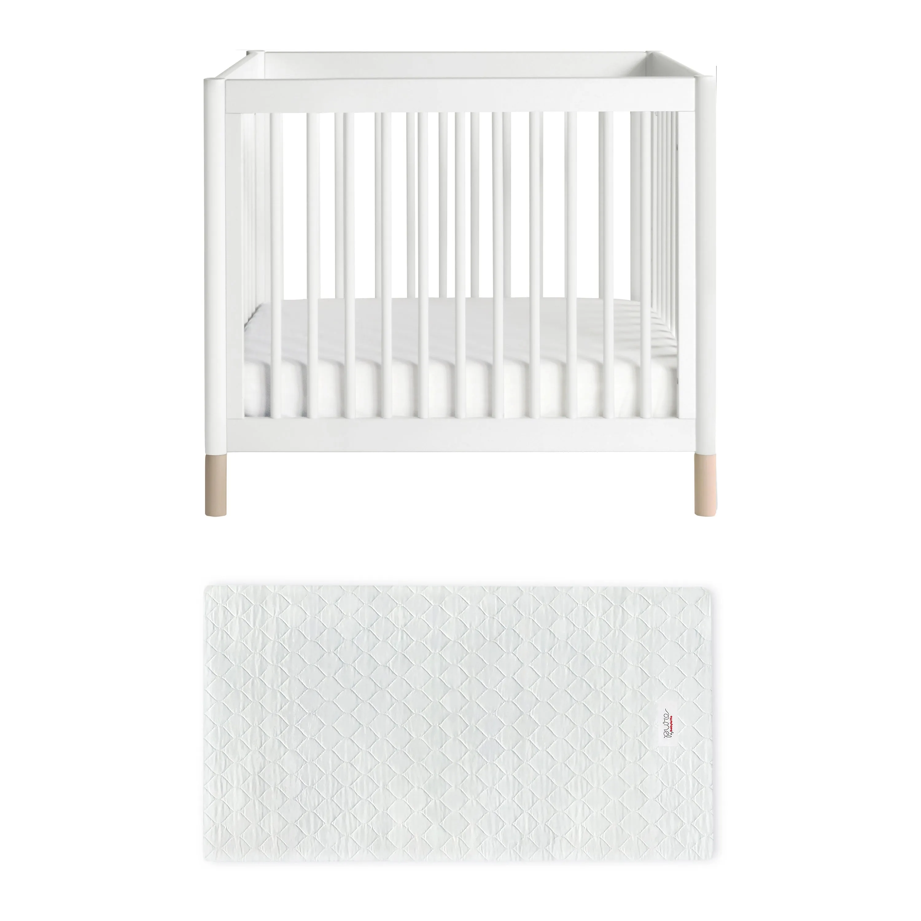 Gelato 4-in-1 Convertible Mini Crib and Twin Bed