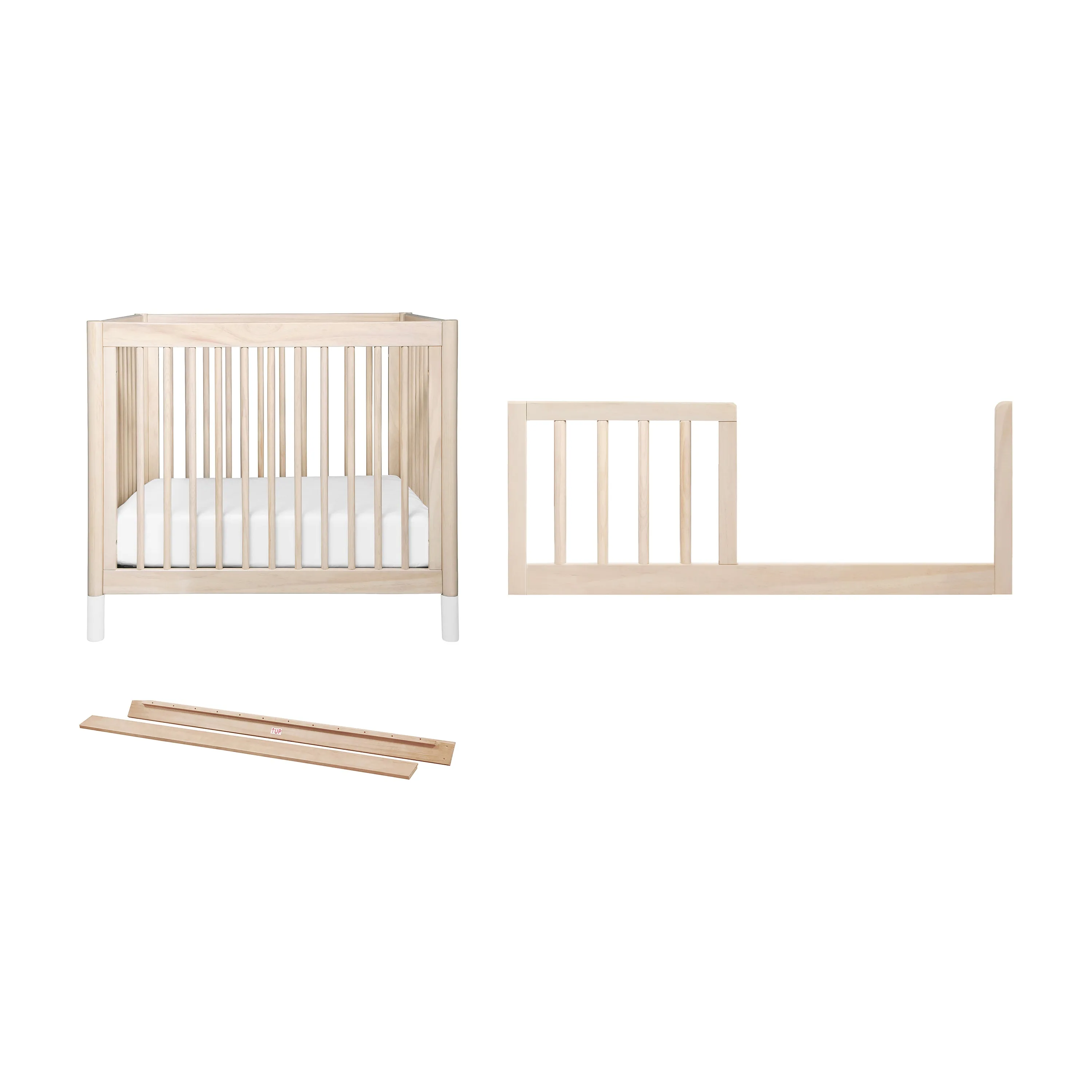 Gelato 4-in-1 Convertible Mini Crib and Twin Bed