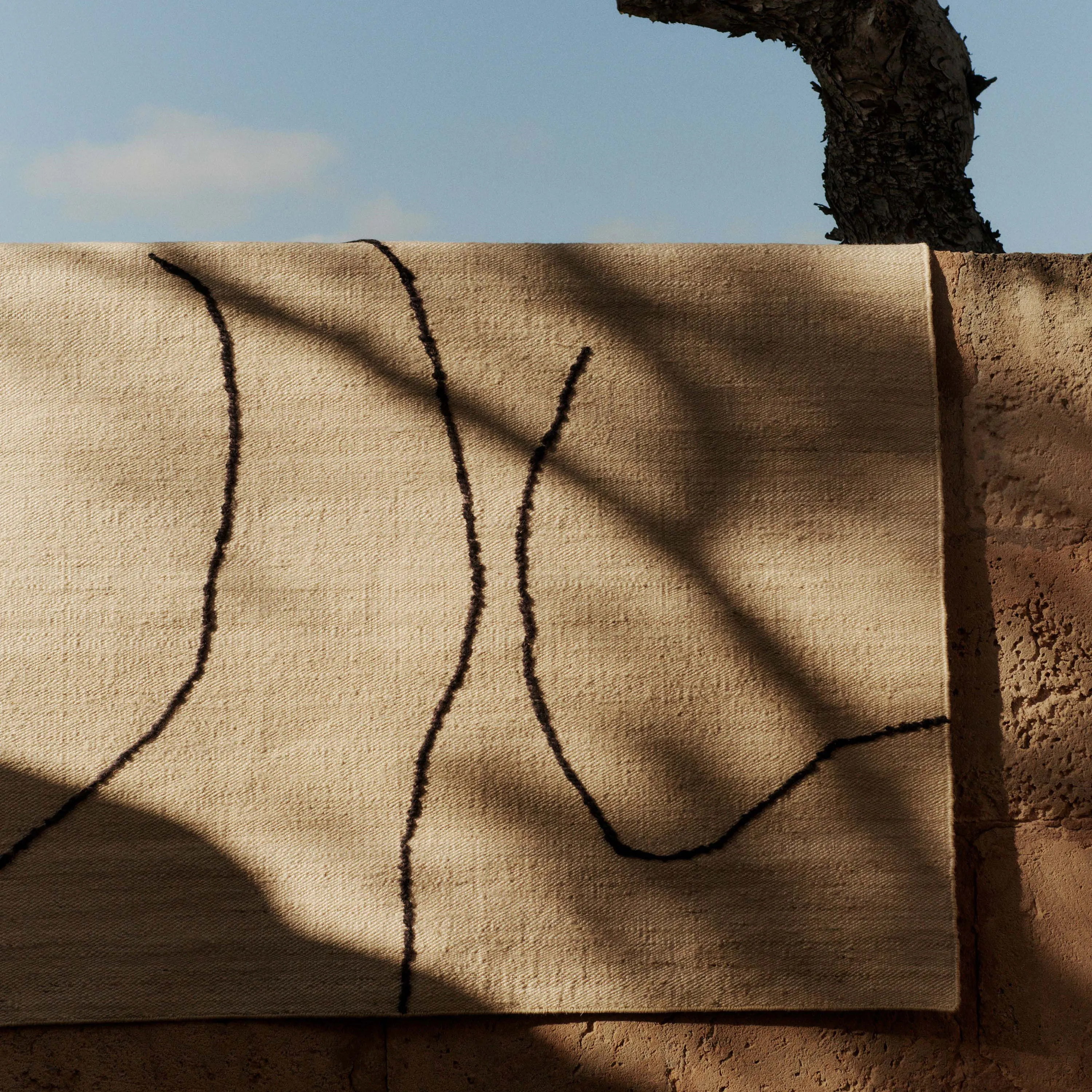 Gesso Jute Rug