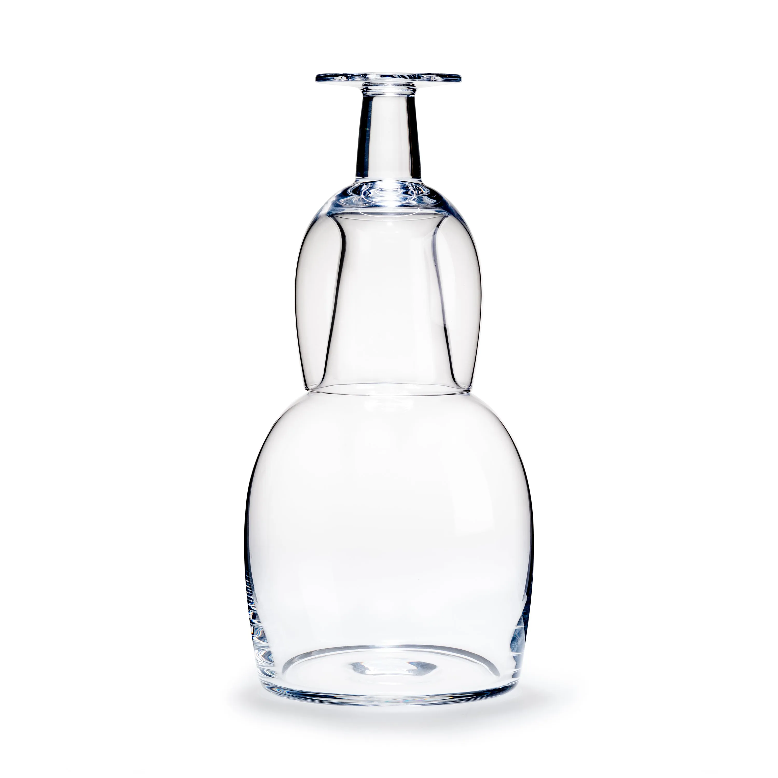 Glass Carafe Drinking Glass (set of 4)