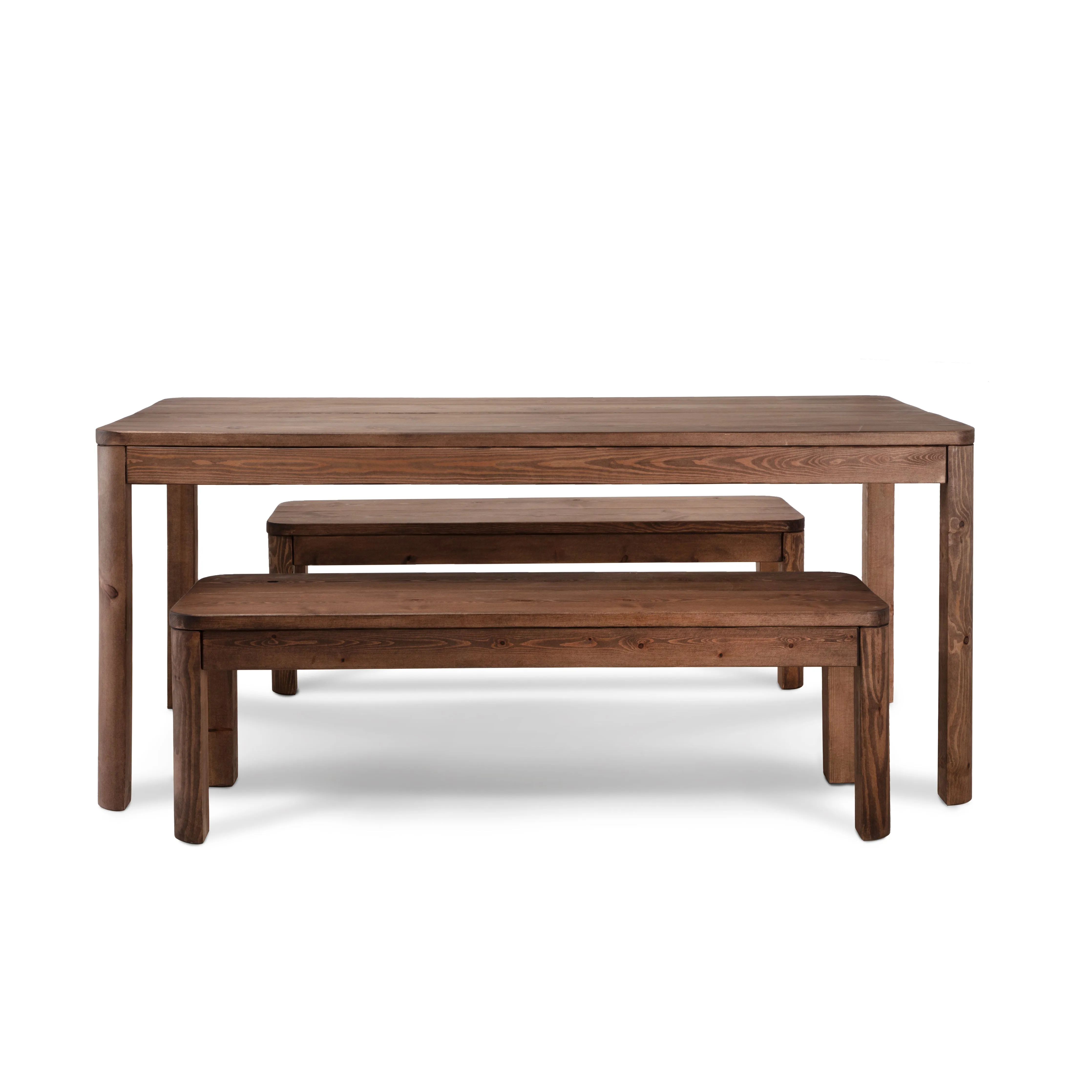 Gosforth Long Dining Table And Benches Funky Chunky