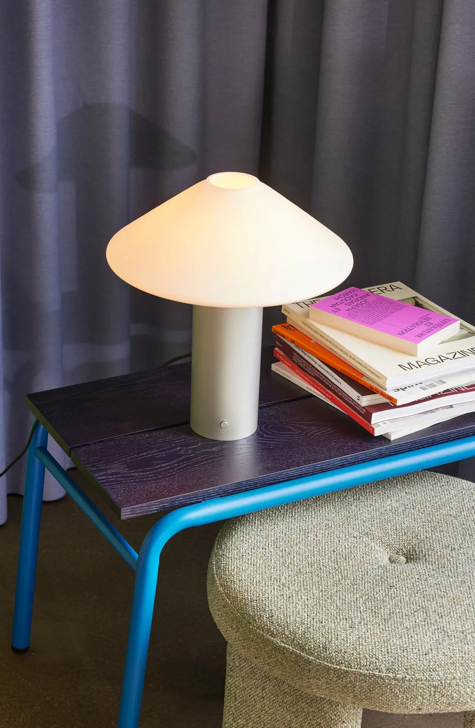 Hbsch Koi Bench, Blue/Dark Blue