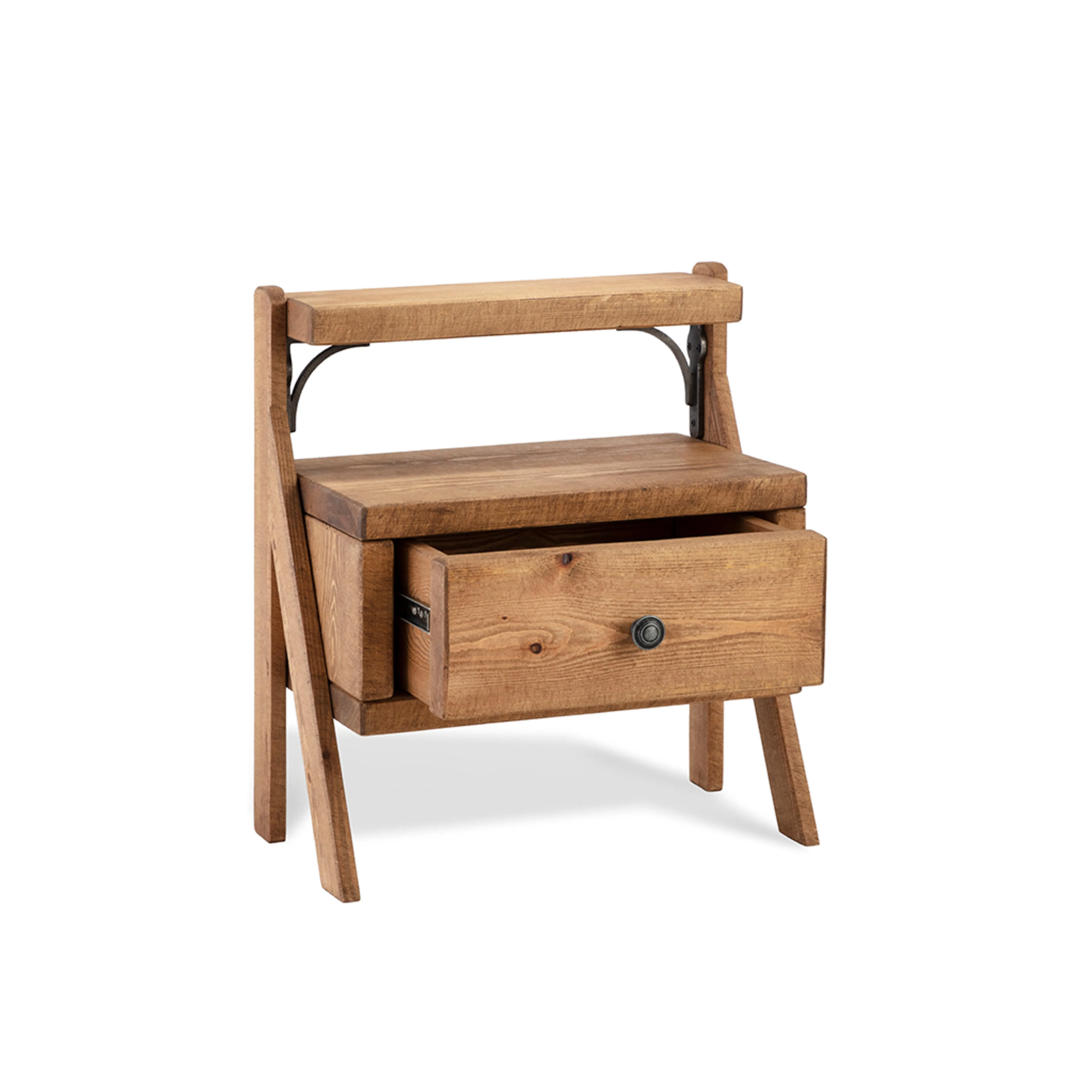 Heaton Ladder Style Bedside Table Funky Chunky