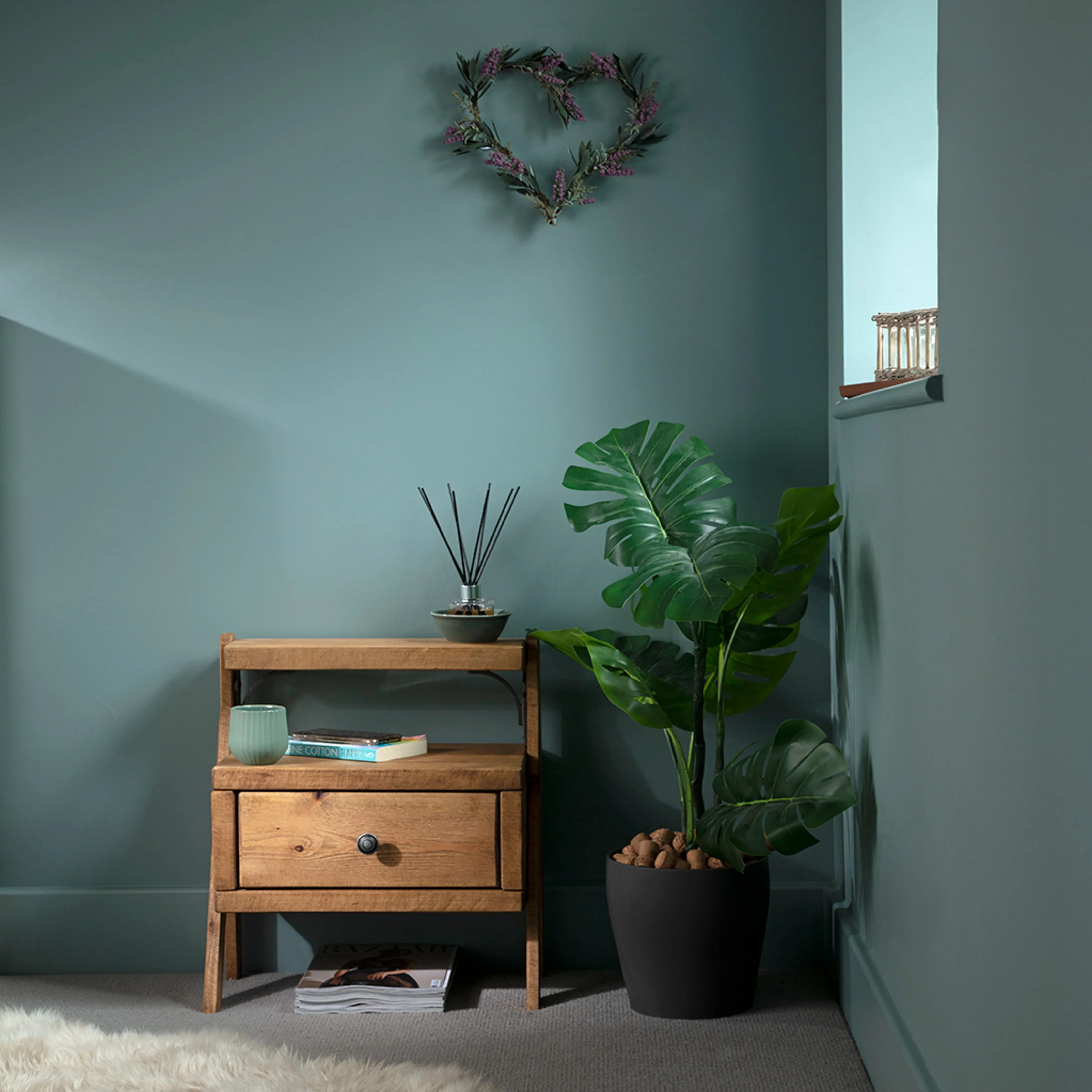 Heaton Ladder Style Bedside Table Funky Chunky