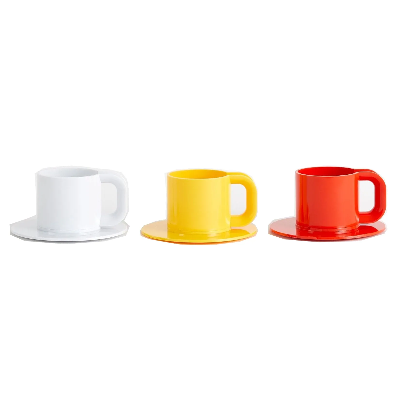 Hellerware Max 2 Cups & Saucers (Set of 12)