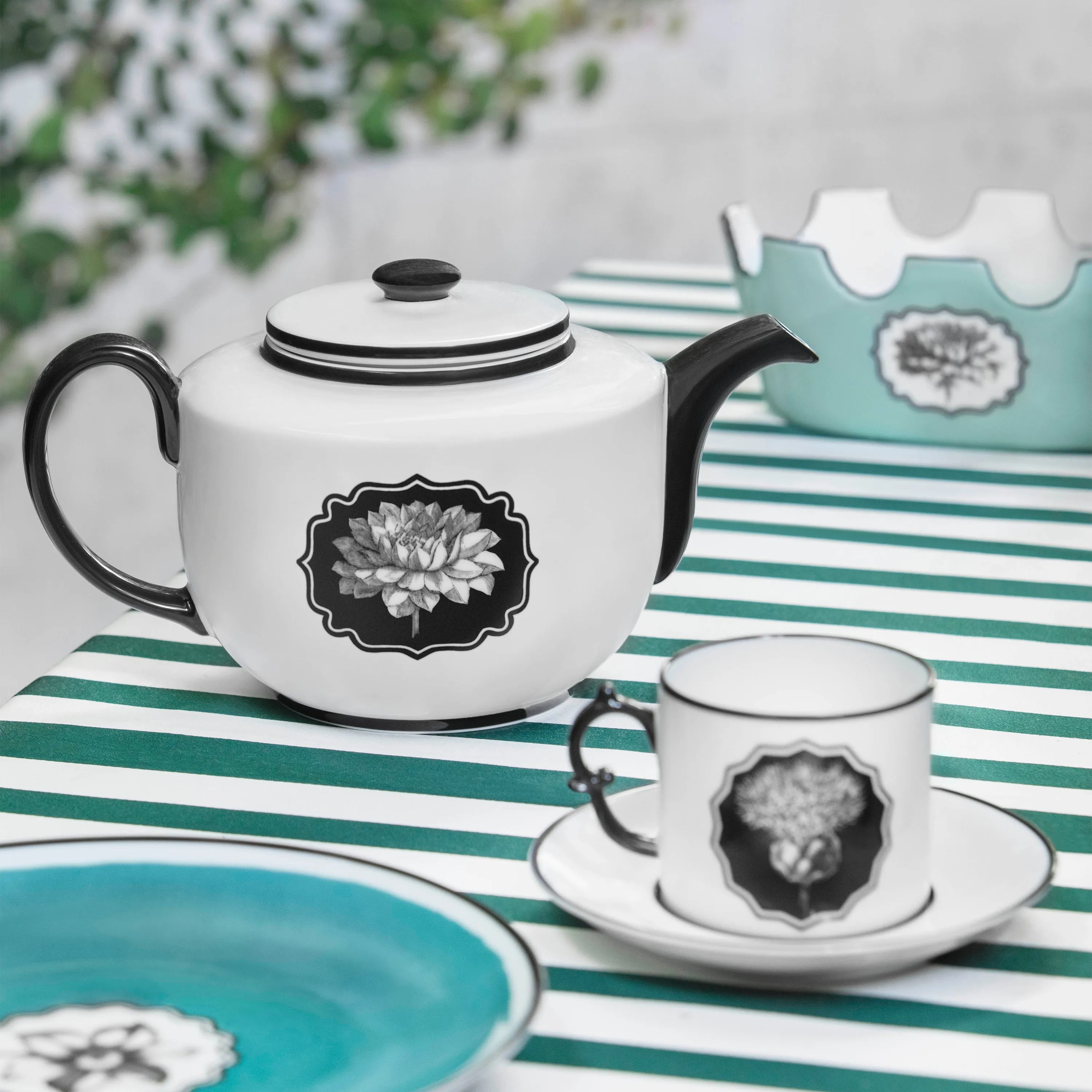 Herbariae Tea Cup & Saucer