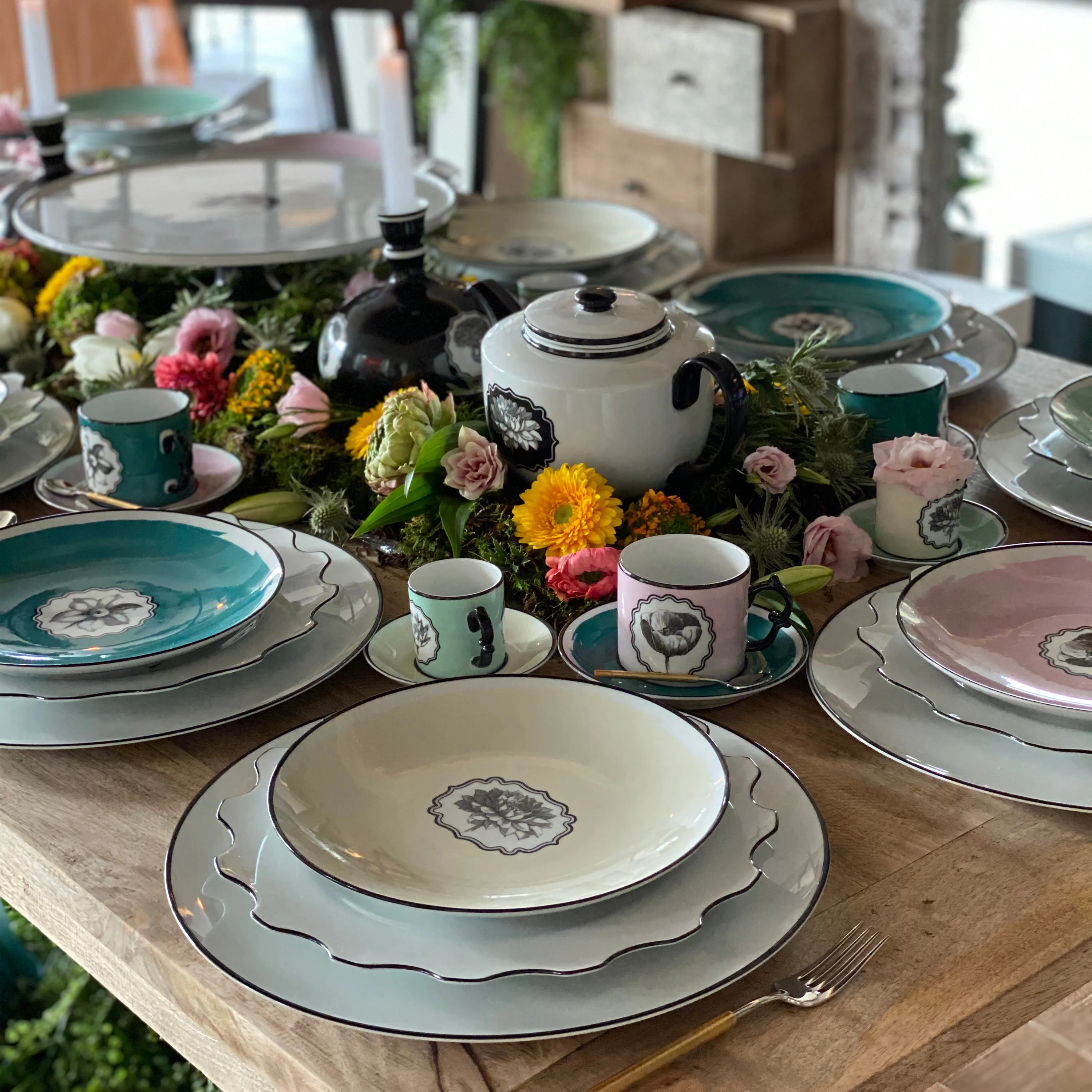 Herbariae Tea Cup & Saucer