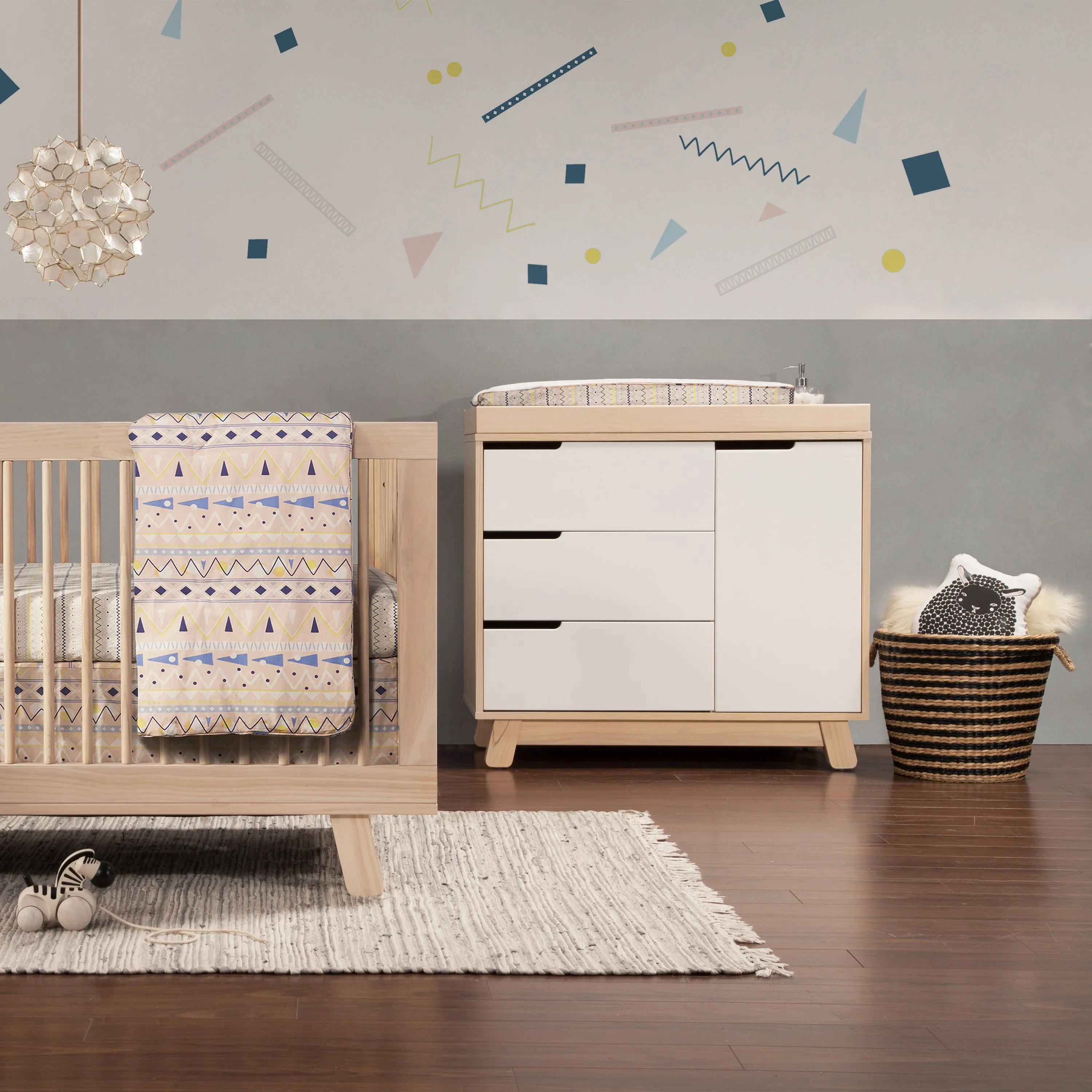 Hudson 3-Drawer Changer Dresser with Changing Tray