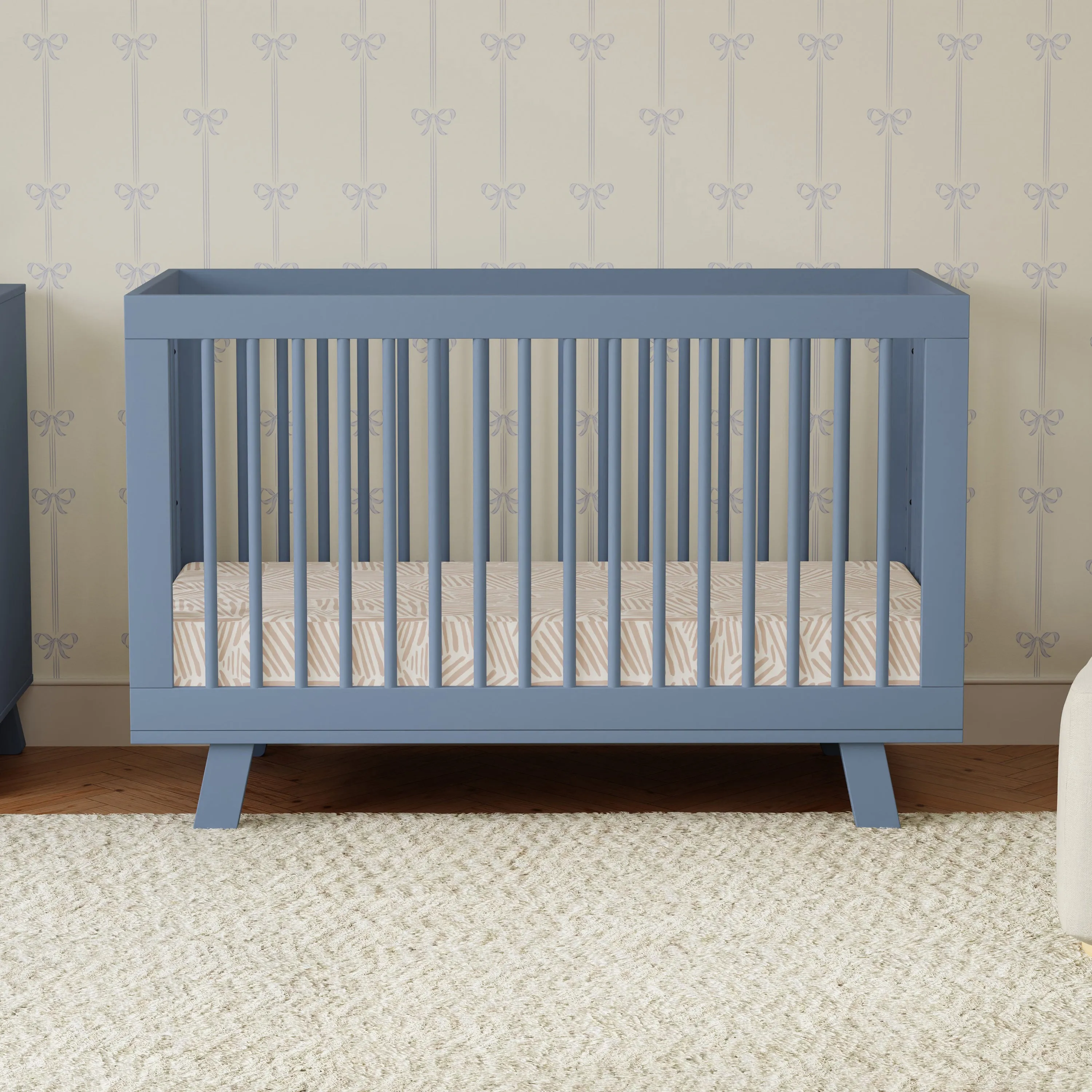 Hudson 3-in-1 Convertible Crib with Conversion Kit