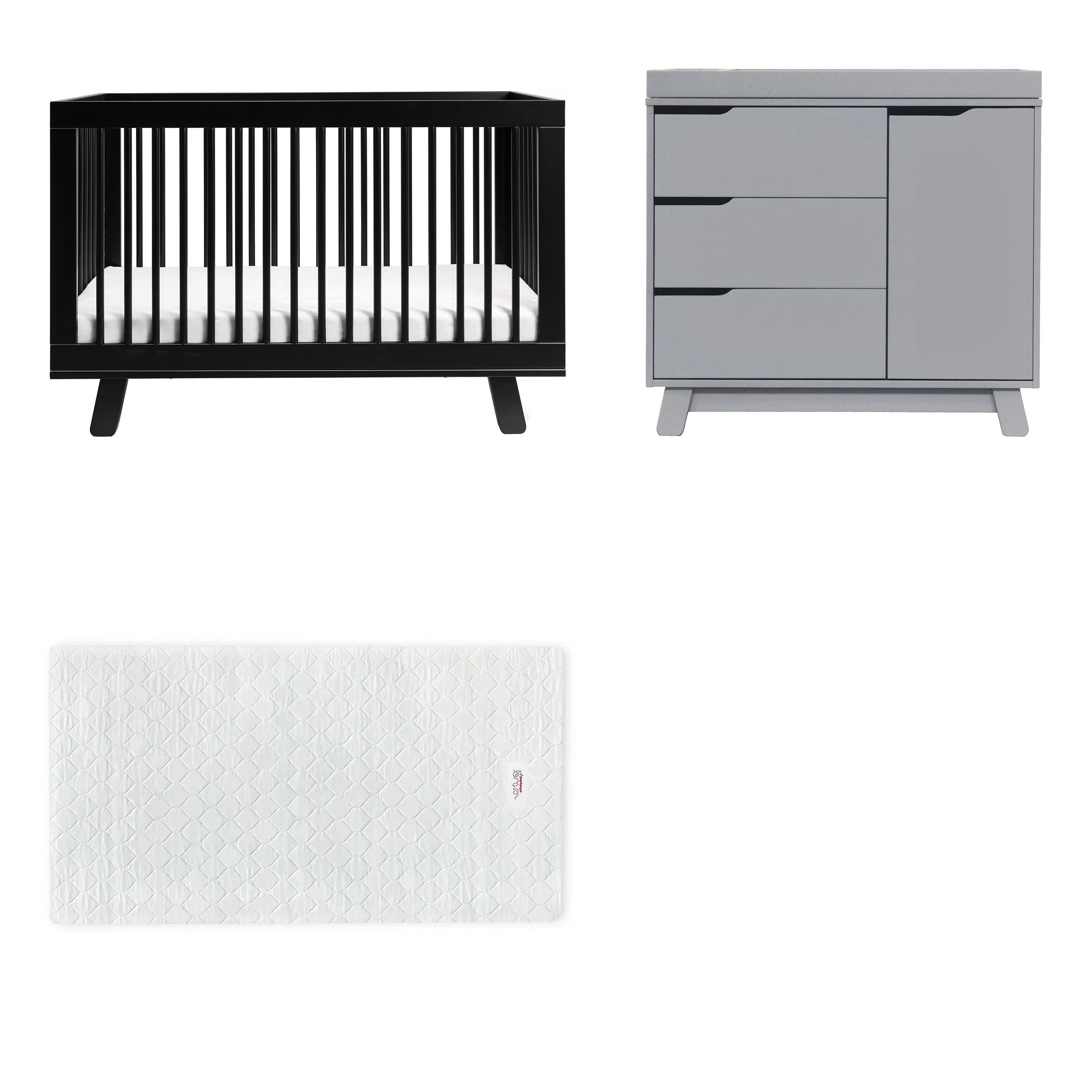Hudson 3-in-1 Convertible Crib with Conversion Kit