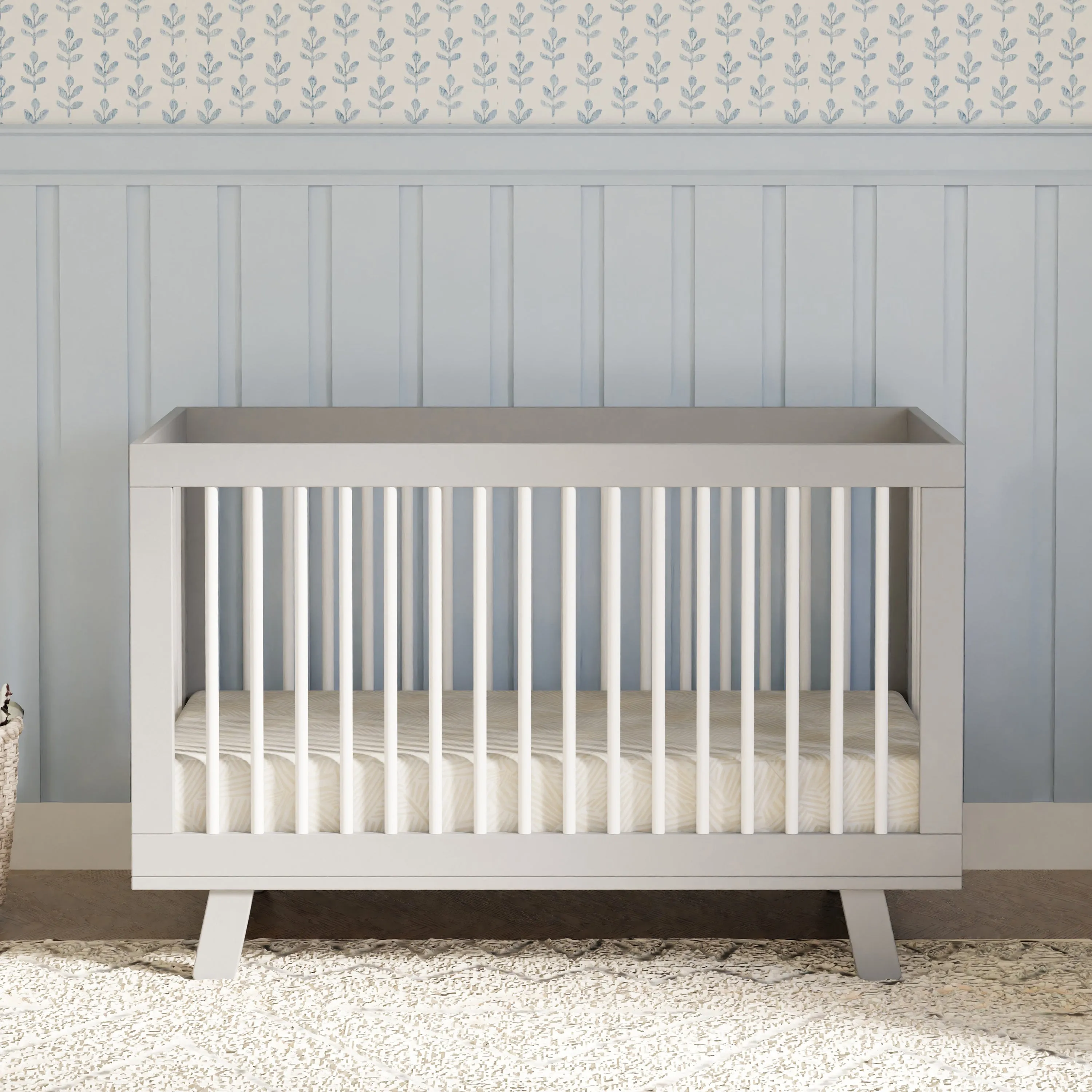 Hudson 3-in-1 Convertible Crib with Conversion Kit