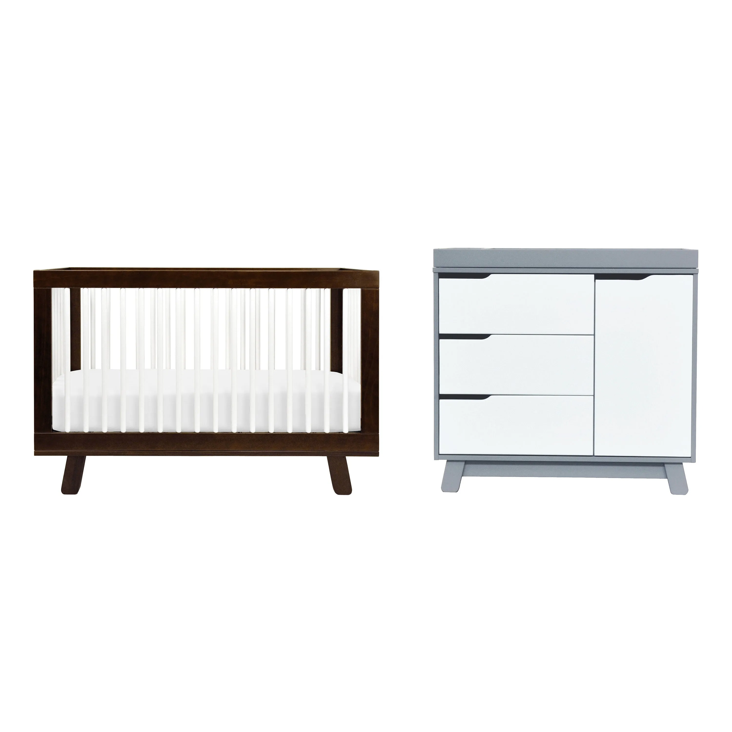Hudson 3-in-1 Convertible Crib with Conversion Kit