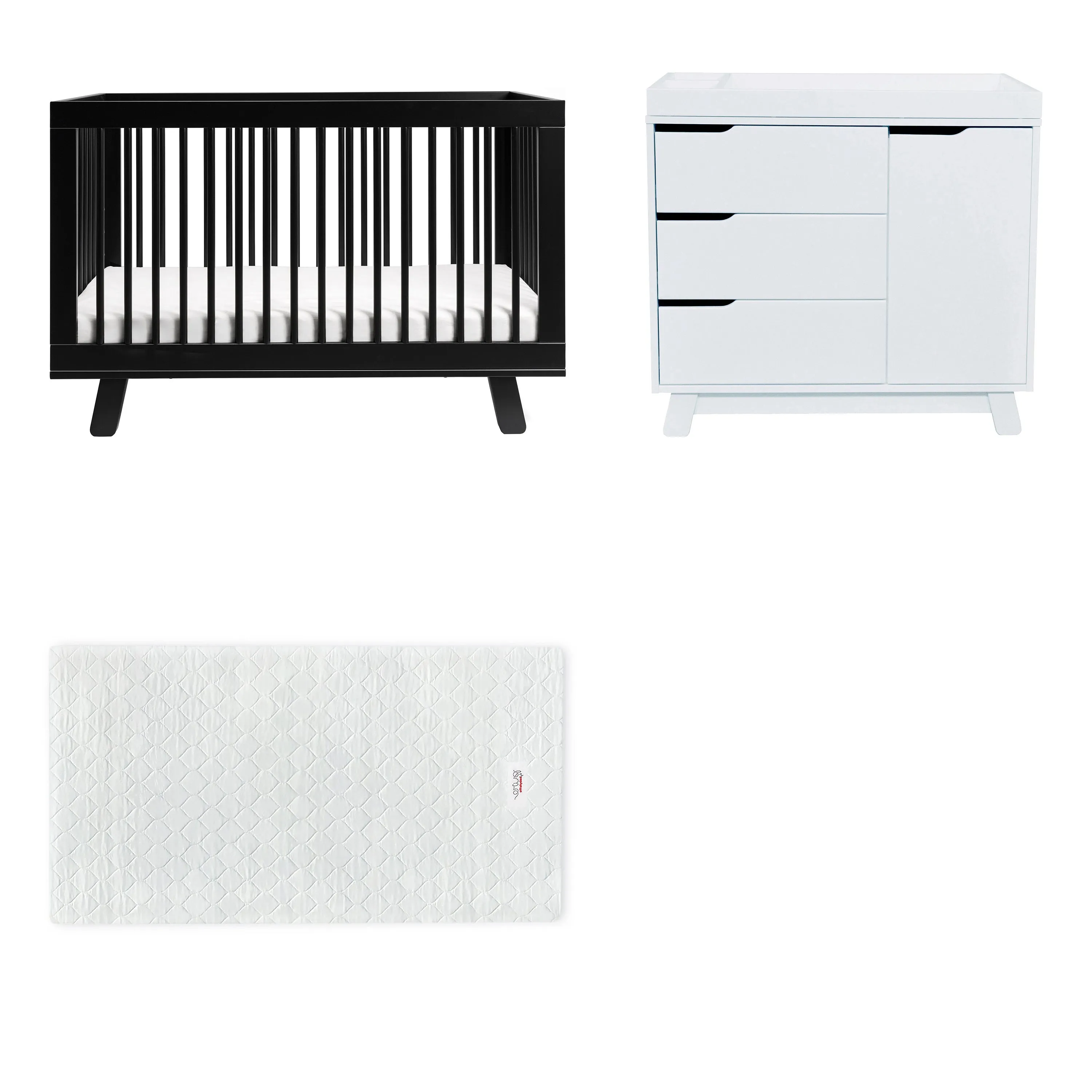 Hudson 3-in-1 Convertible Crib with Conversion Kit
