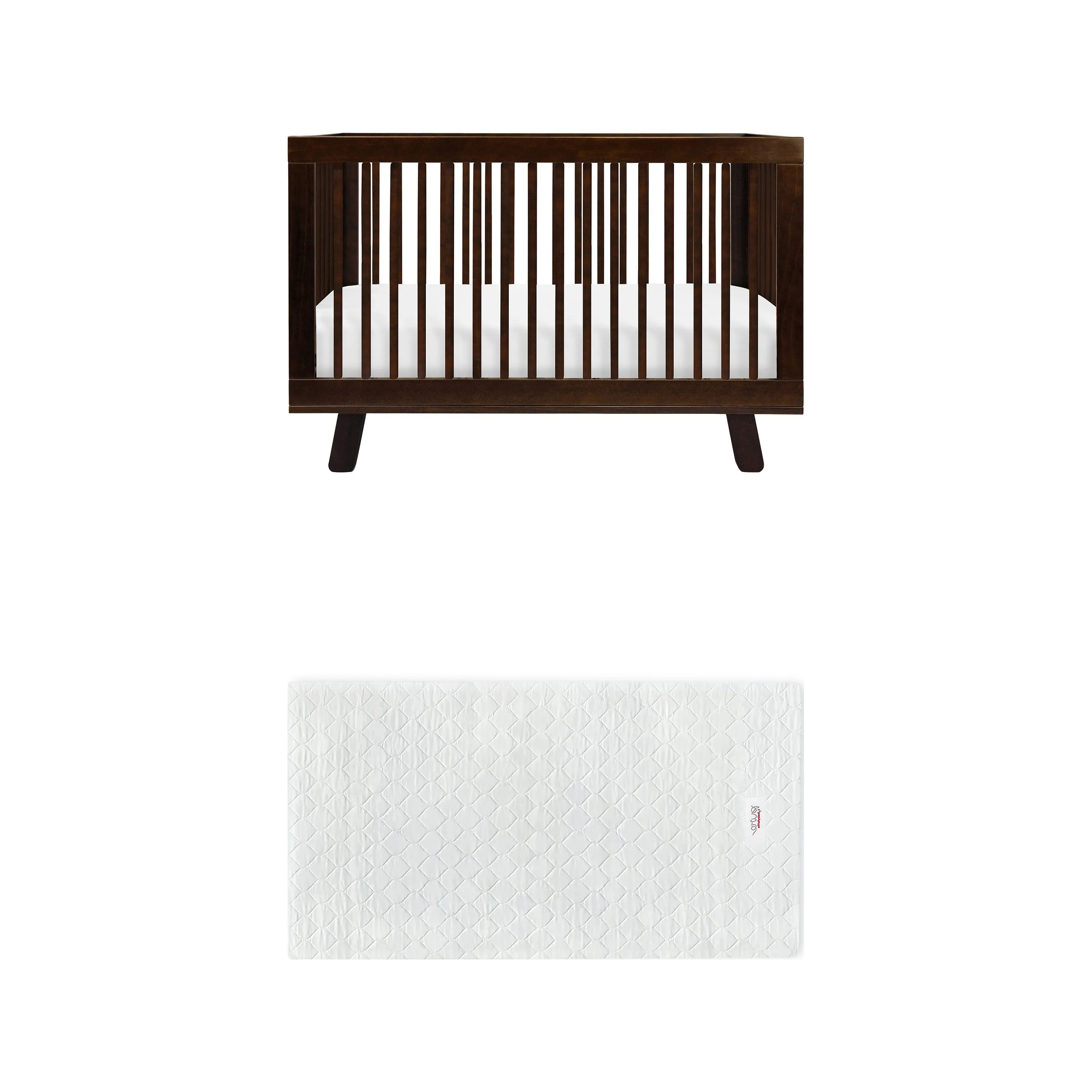 Hudson 3-in-1 Convertible Crib with Conversion Kit