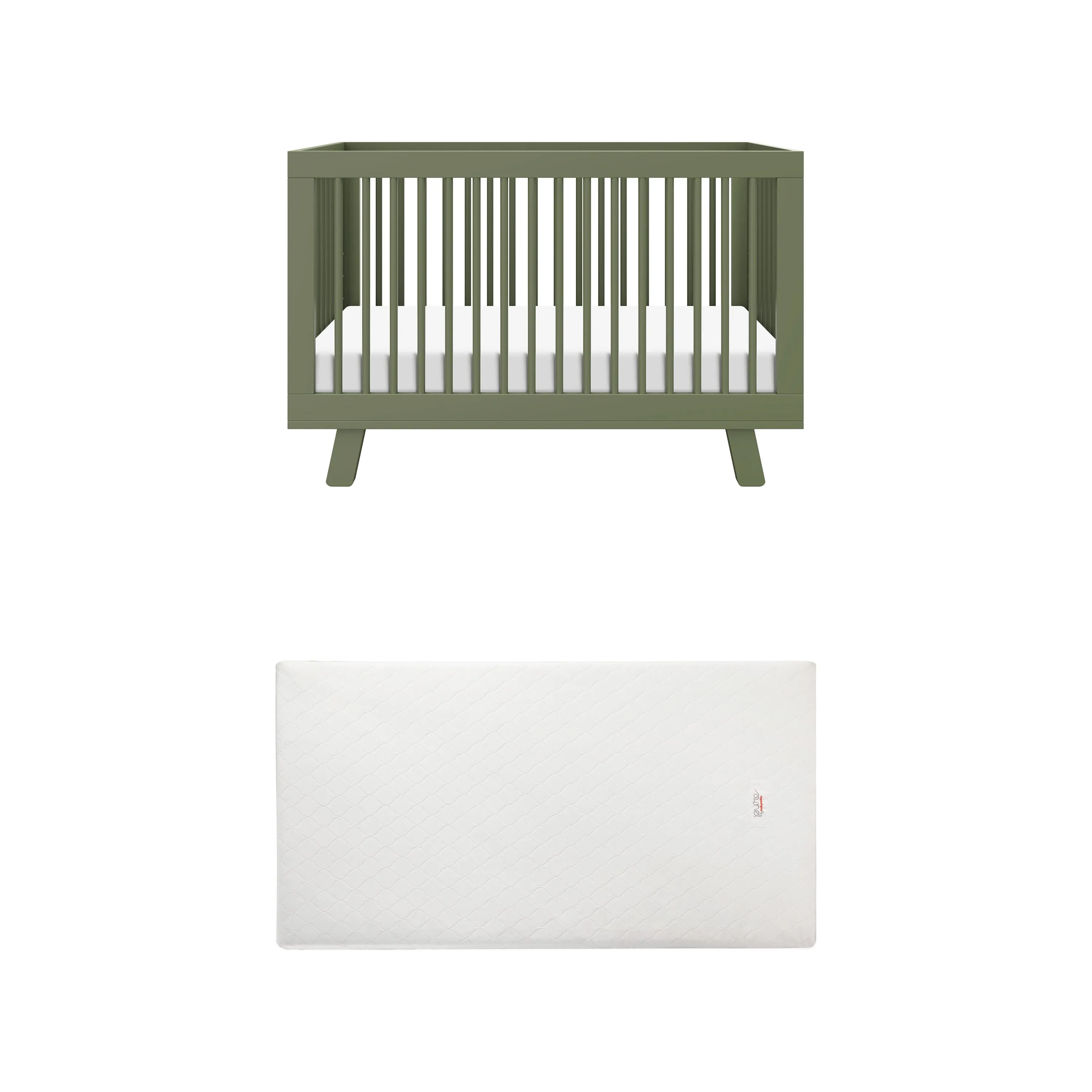Hudson 3-in-1 Convertible Crib with Conversion Kit