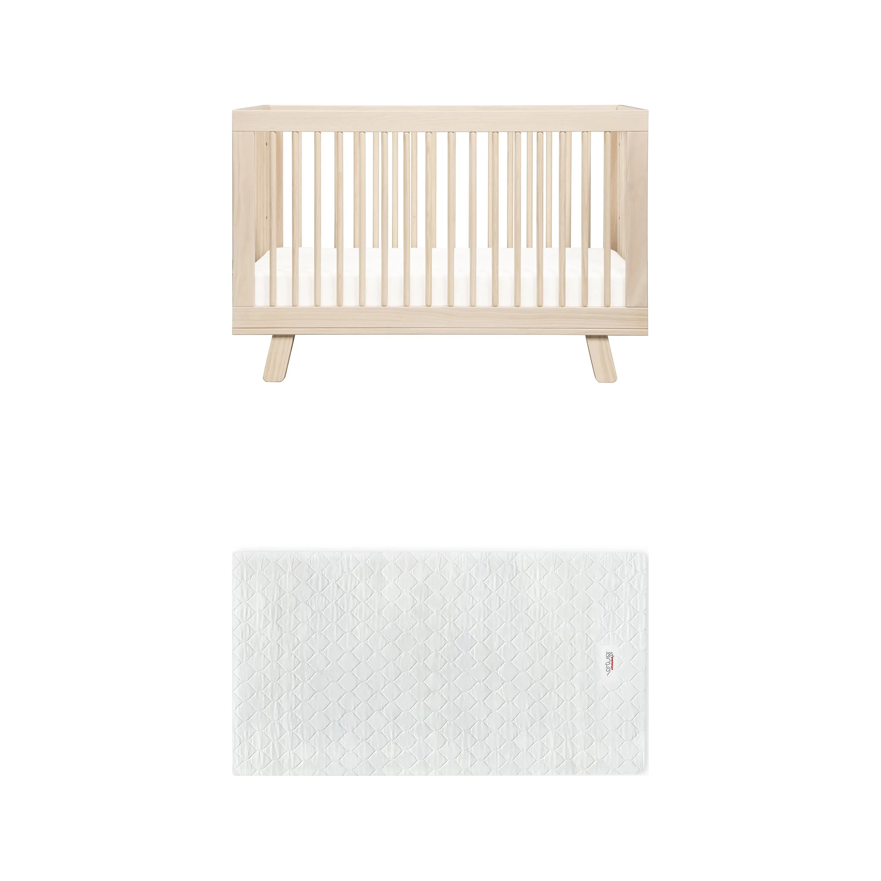 Hudson 3-in-1 Convertible Crib with Conversion Kit