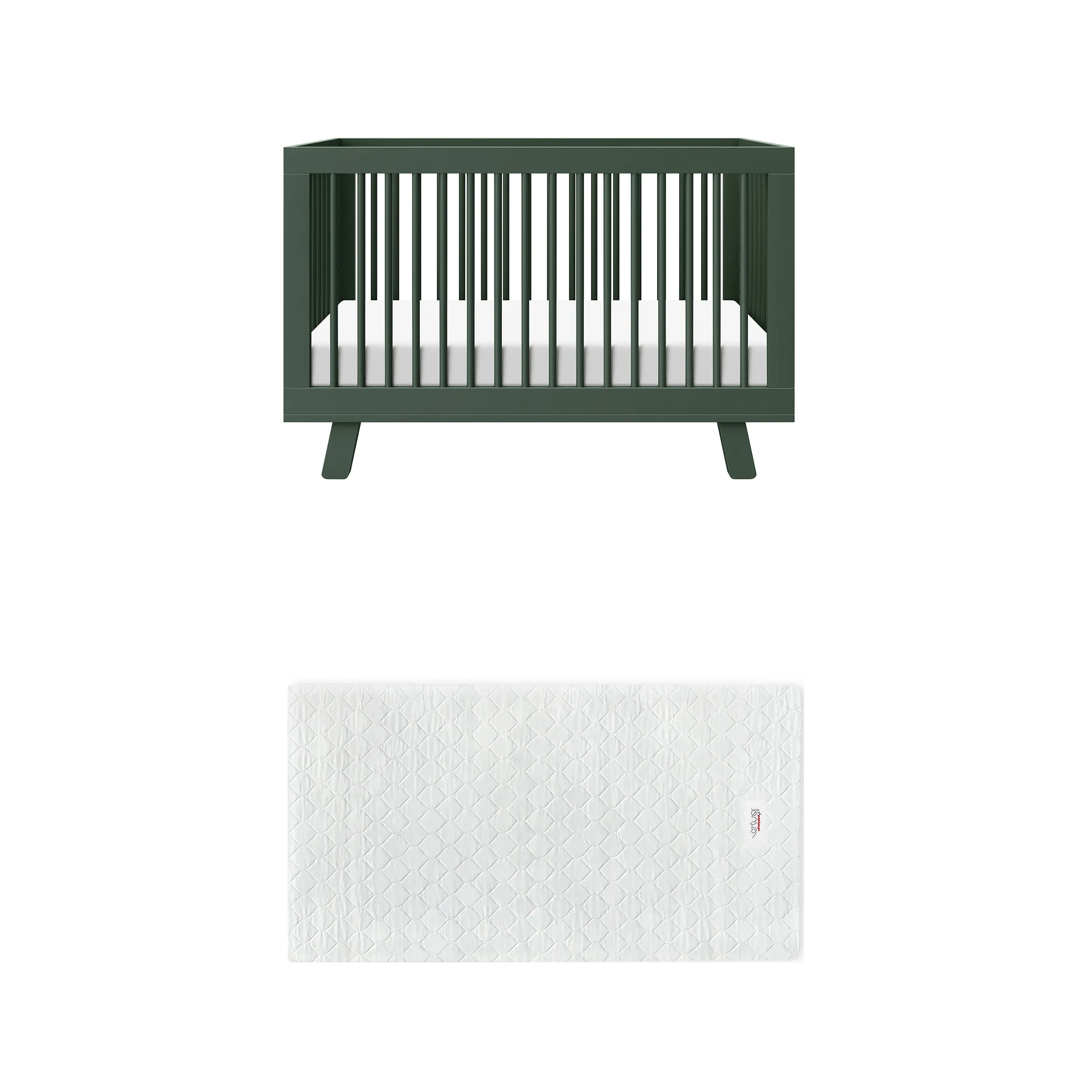 Hudson 3-in-1 Convertible Crib with Conversion Kit