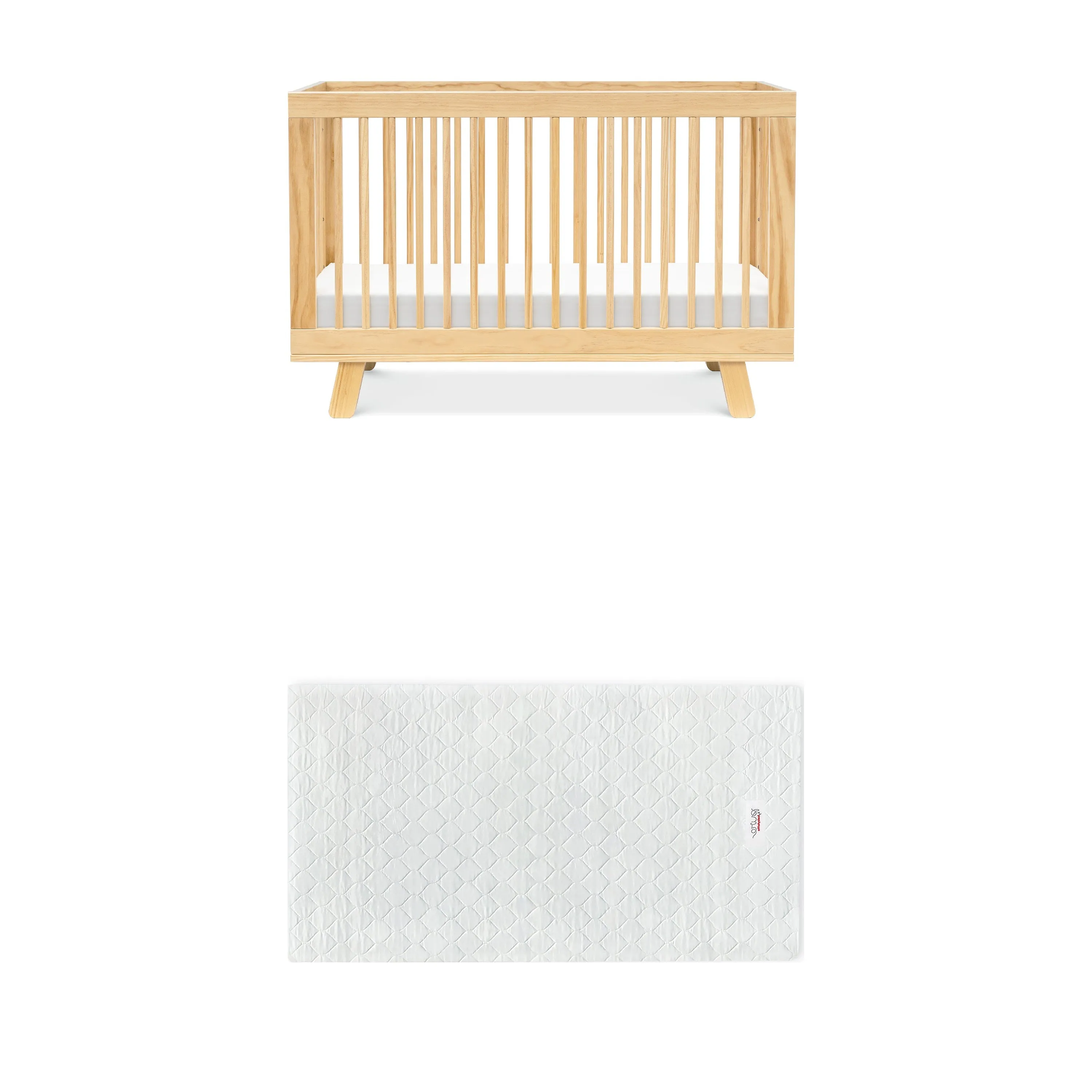 Hudson 3-in-1 Convertible Crib with Conversion Kit