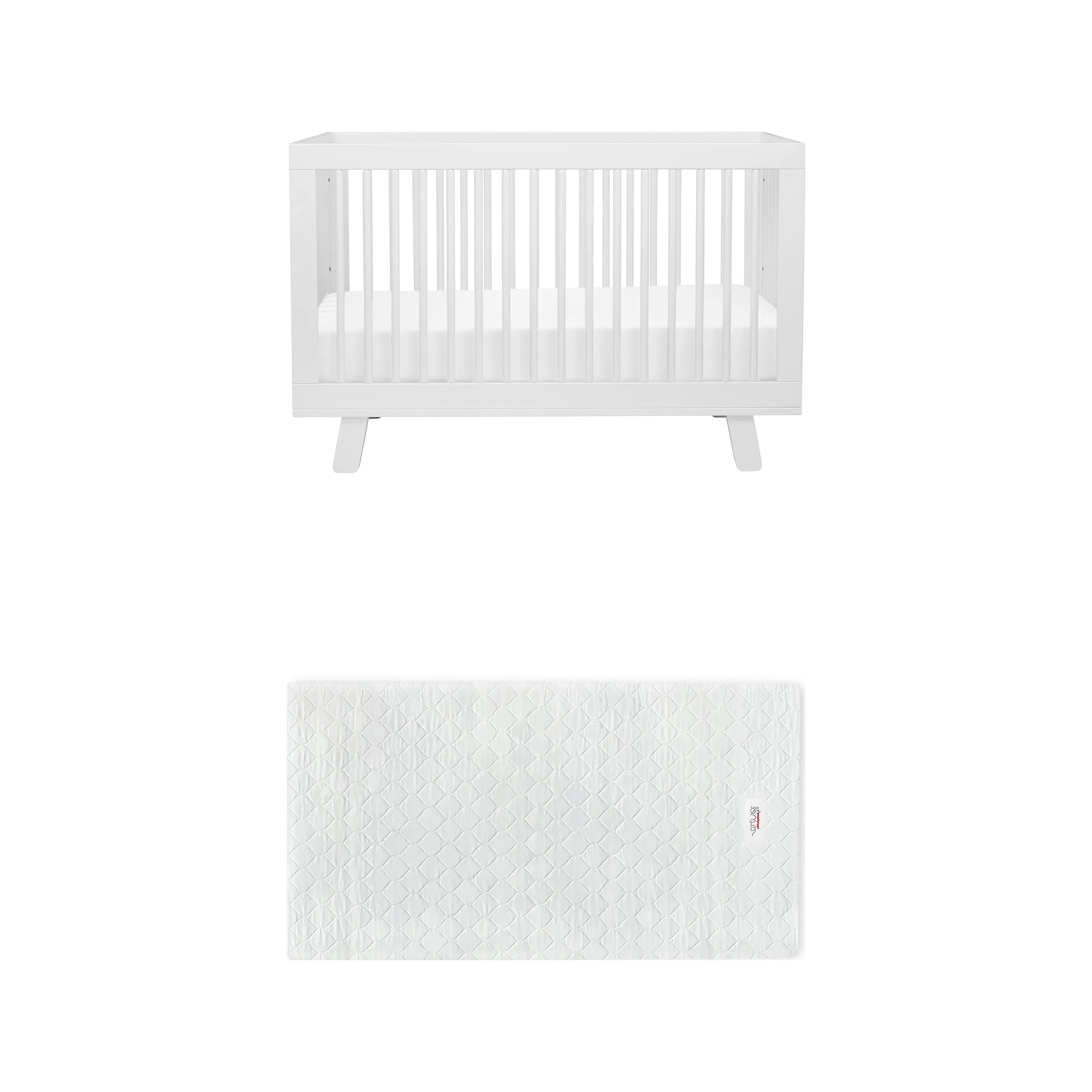 Hudson 3-in-1 Convertible Crib with Conversion Kit